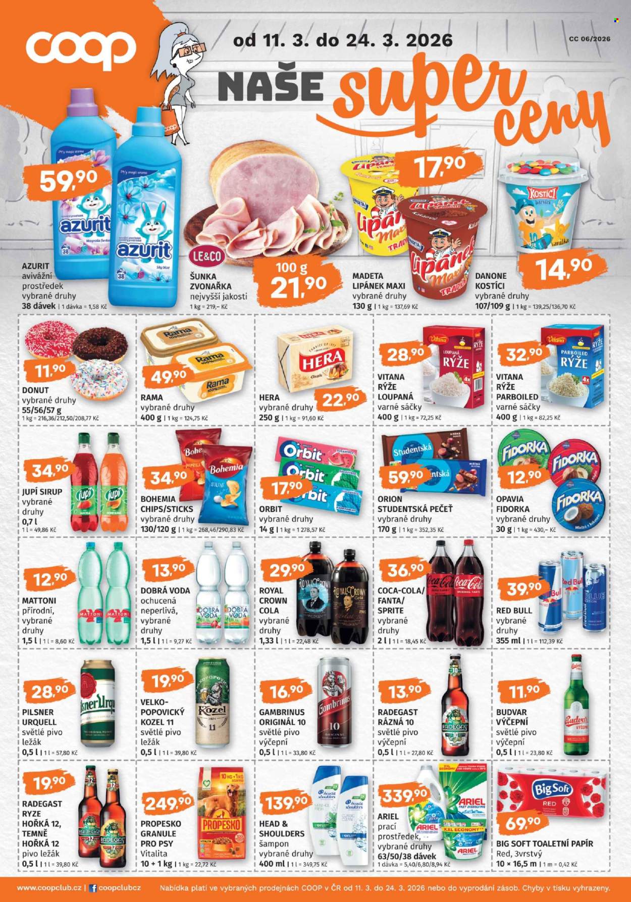 Leták Konzum - 11.3.2026 - 24.3.2026. Strana 3