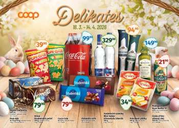 Leták coop JEDNOTA - 18.3.2026 - 14.4.2026.