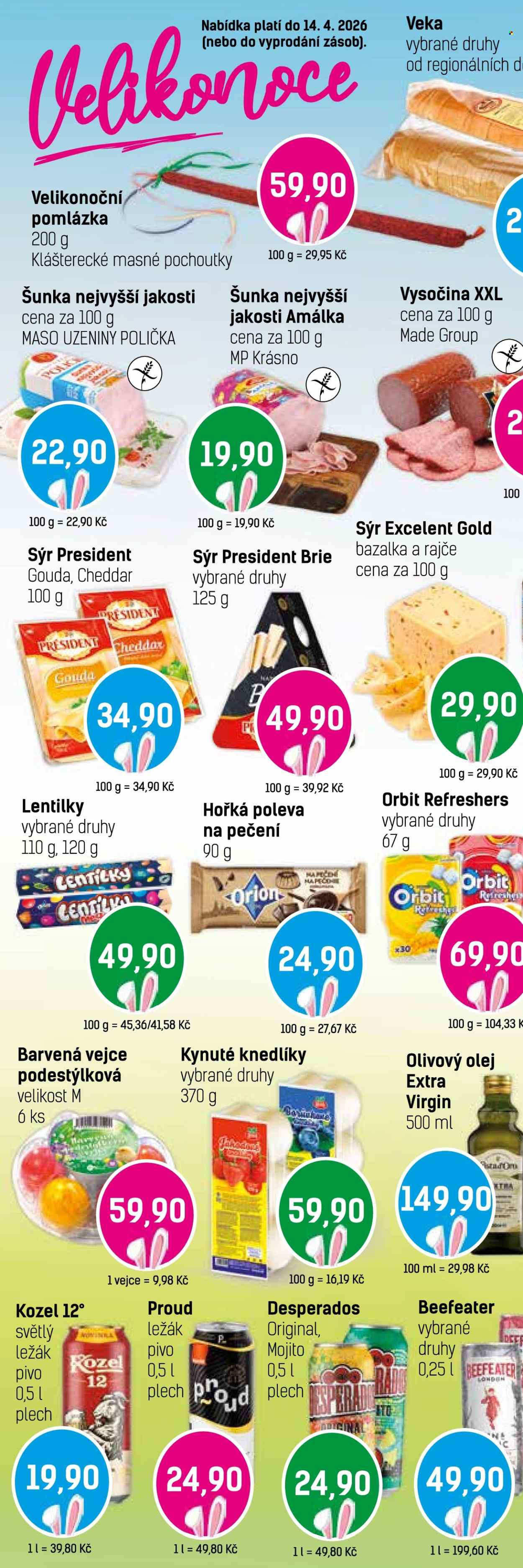 Leták Konzum - 18.3.2026 - 31.3.2026. Strana 2