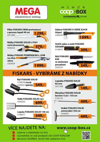 Leták Konzum.