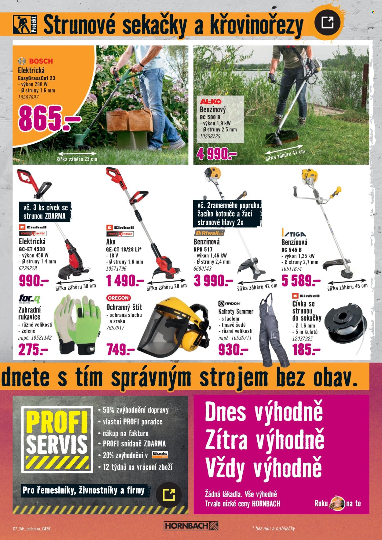 Leták HORNBACH - 18.3.2026 - 1.4.2026. Strana 7
