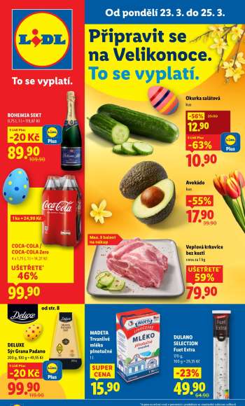 Leták Lidl - 23.3.2026 - 25.3.2026.