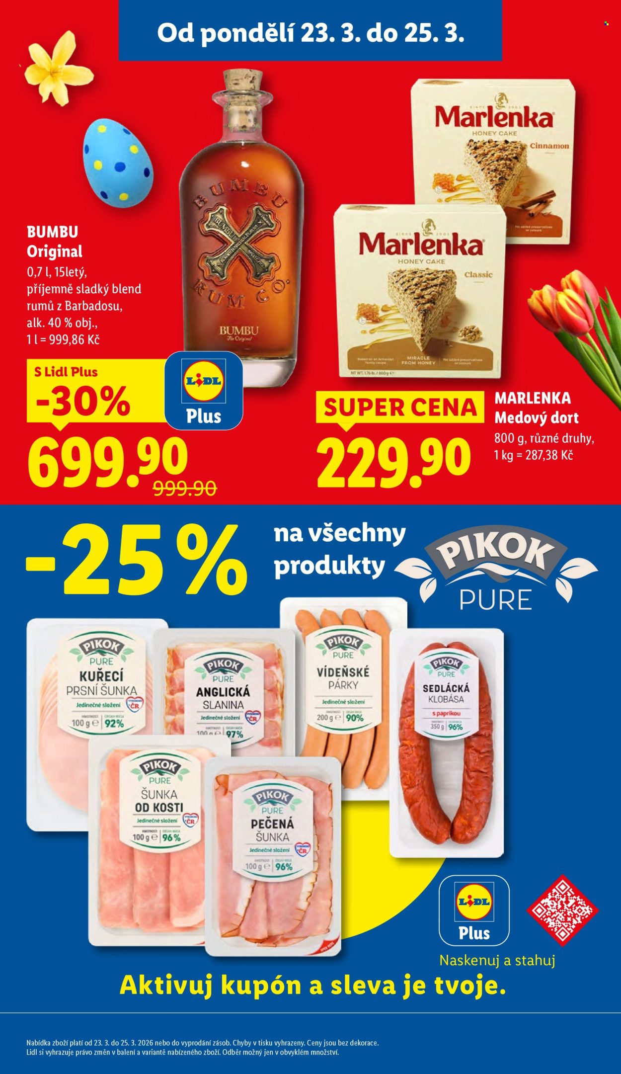 Leták Lidl - 23.3.2026 - 25.3.2026. Strana 3