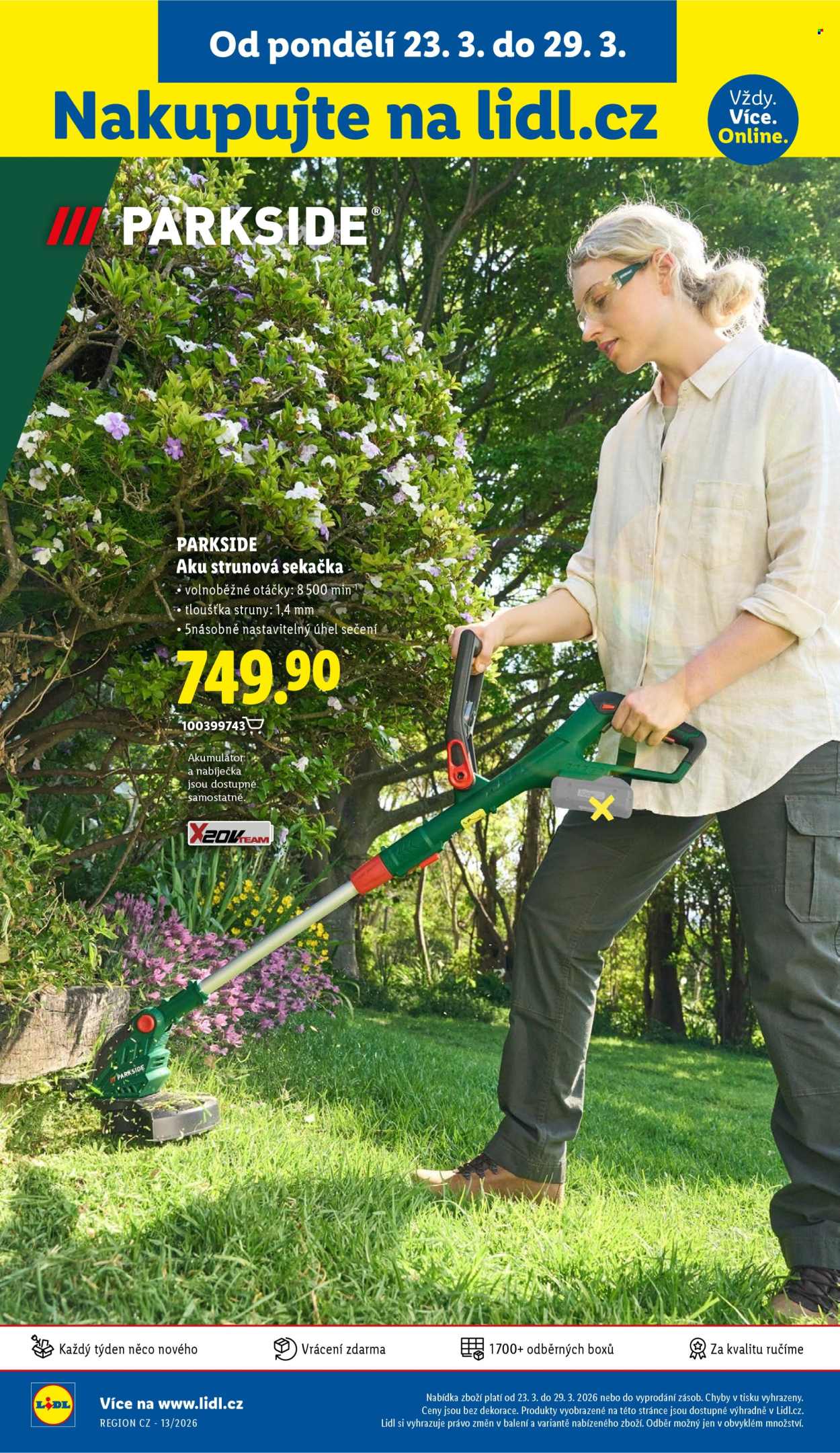 Leták Lidl - 23.3.2026 - 25.3.2026. Strana 48