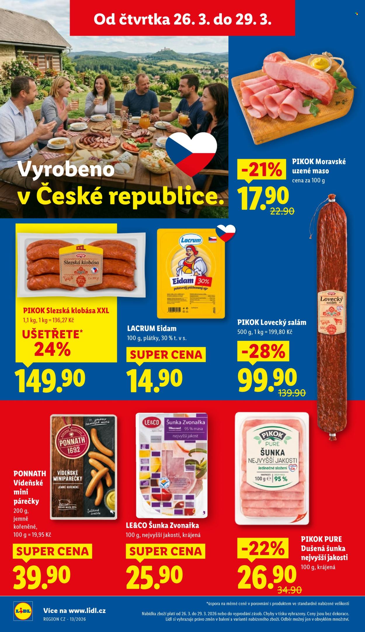 Leták Lidl - 26.3.2026 - 29.3.2026. Strana 18