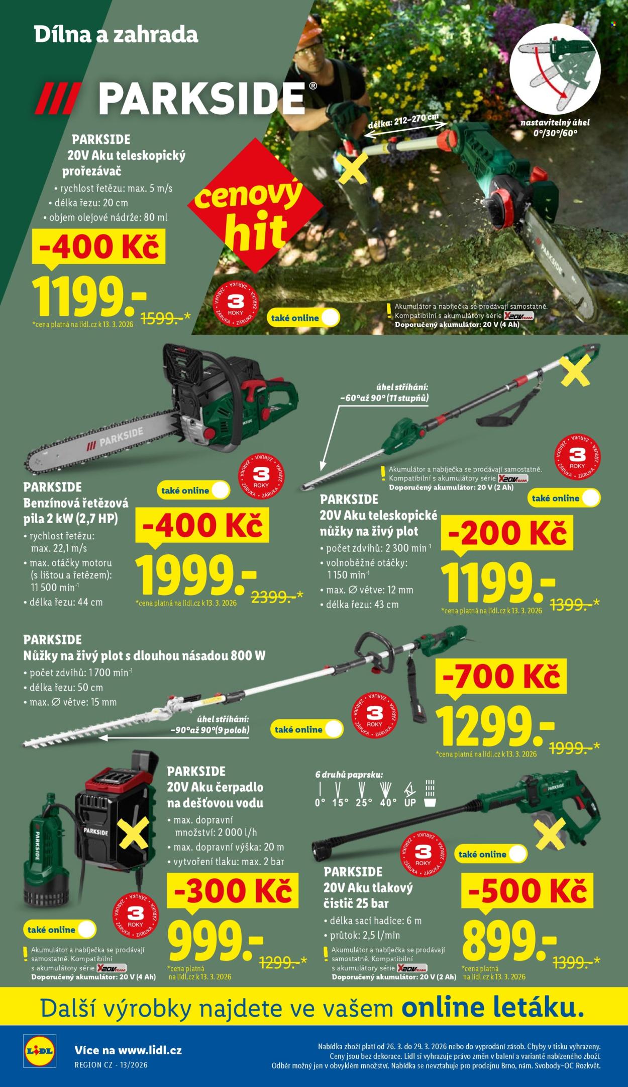 Leták Lidl - 23.3.2026 - 29.3.2026. Strana 22