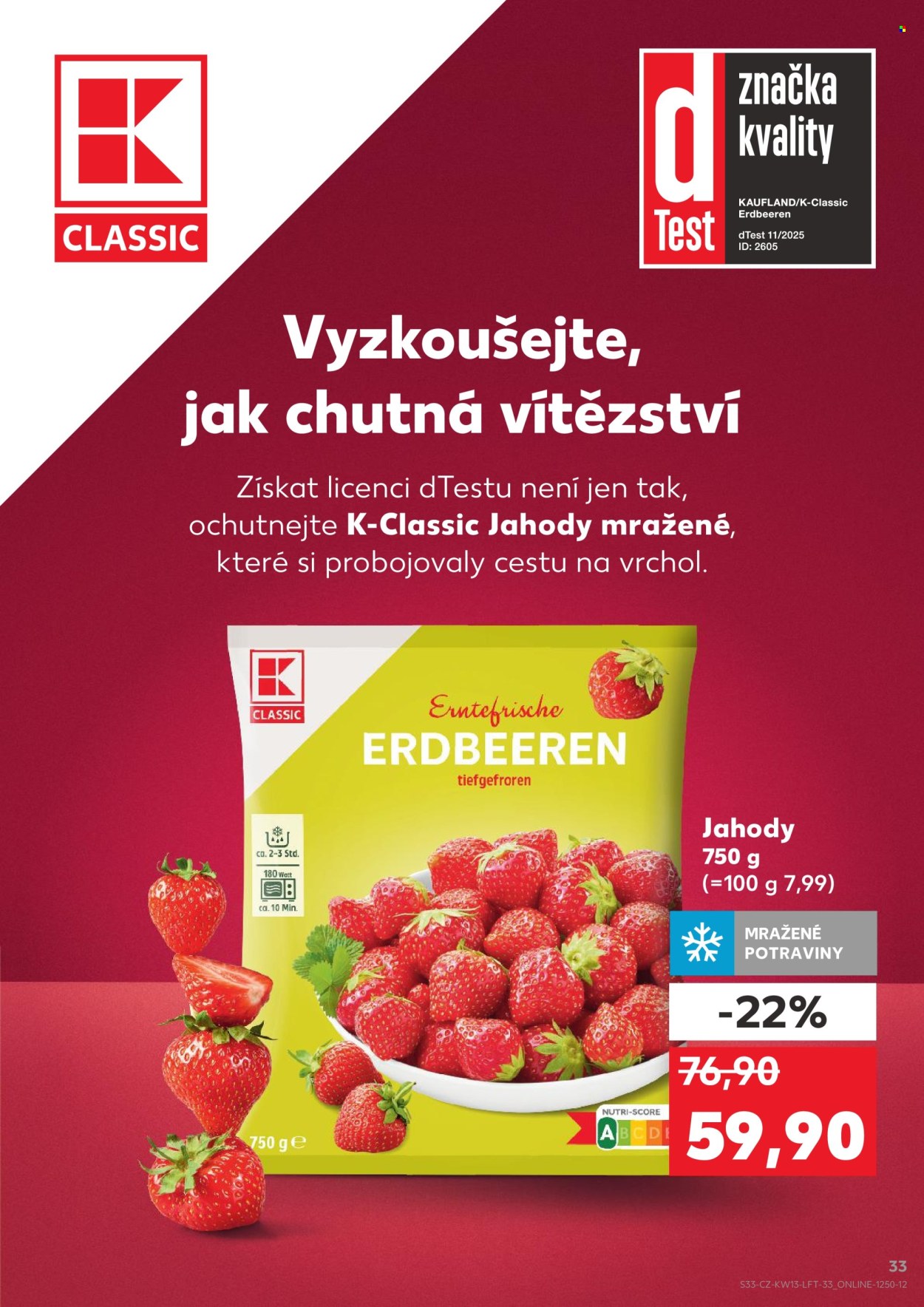 Leták Kaufland - 25.3.2026 - 31.3.2026. Strana 33