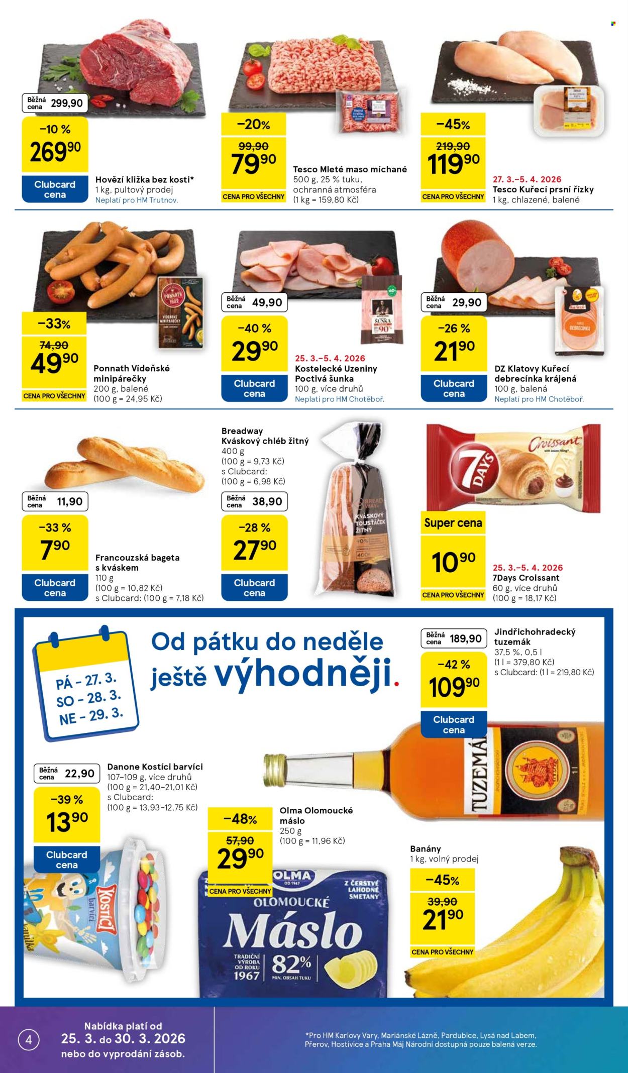 Leták TESCO - 25.3.2026 - 30.3.2026. Strana 4