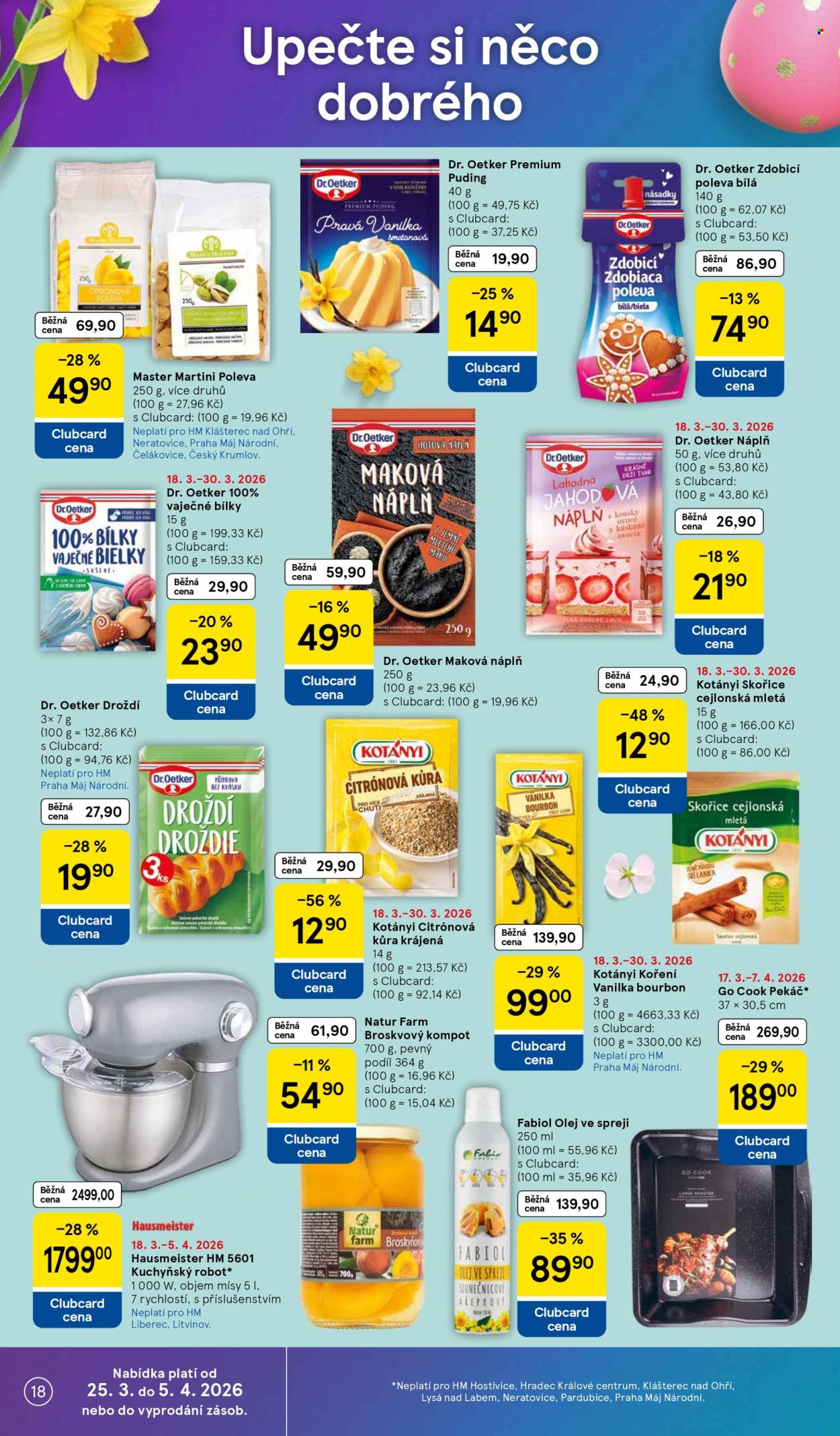 Leták TESCO - 25.3.2026 - 30.3.2026. Strana 18