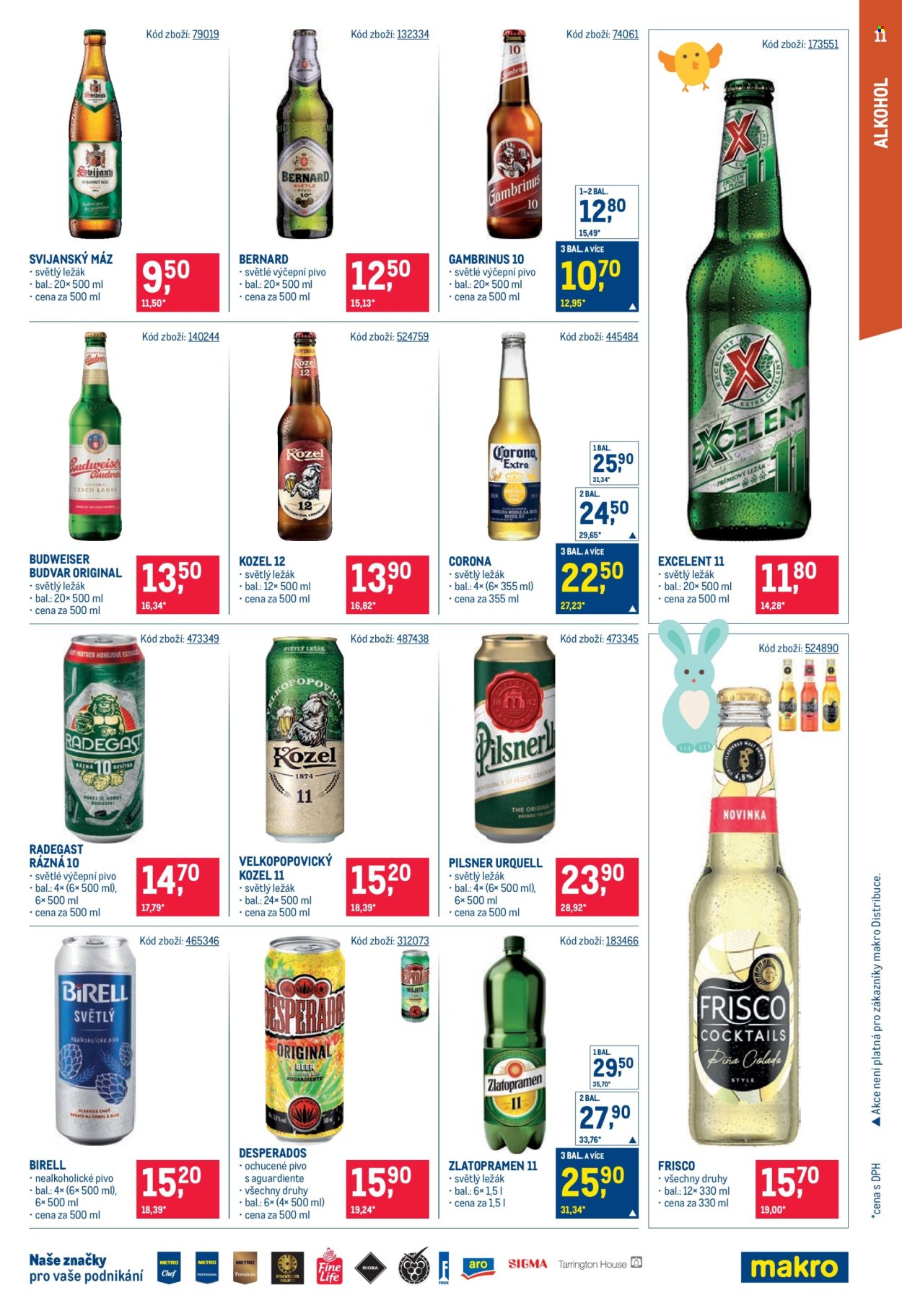 Leták MAKRO - 25.3.2026 - 7.4.2026. Strana 11