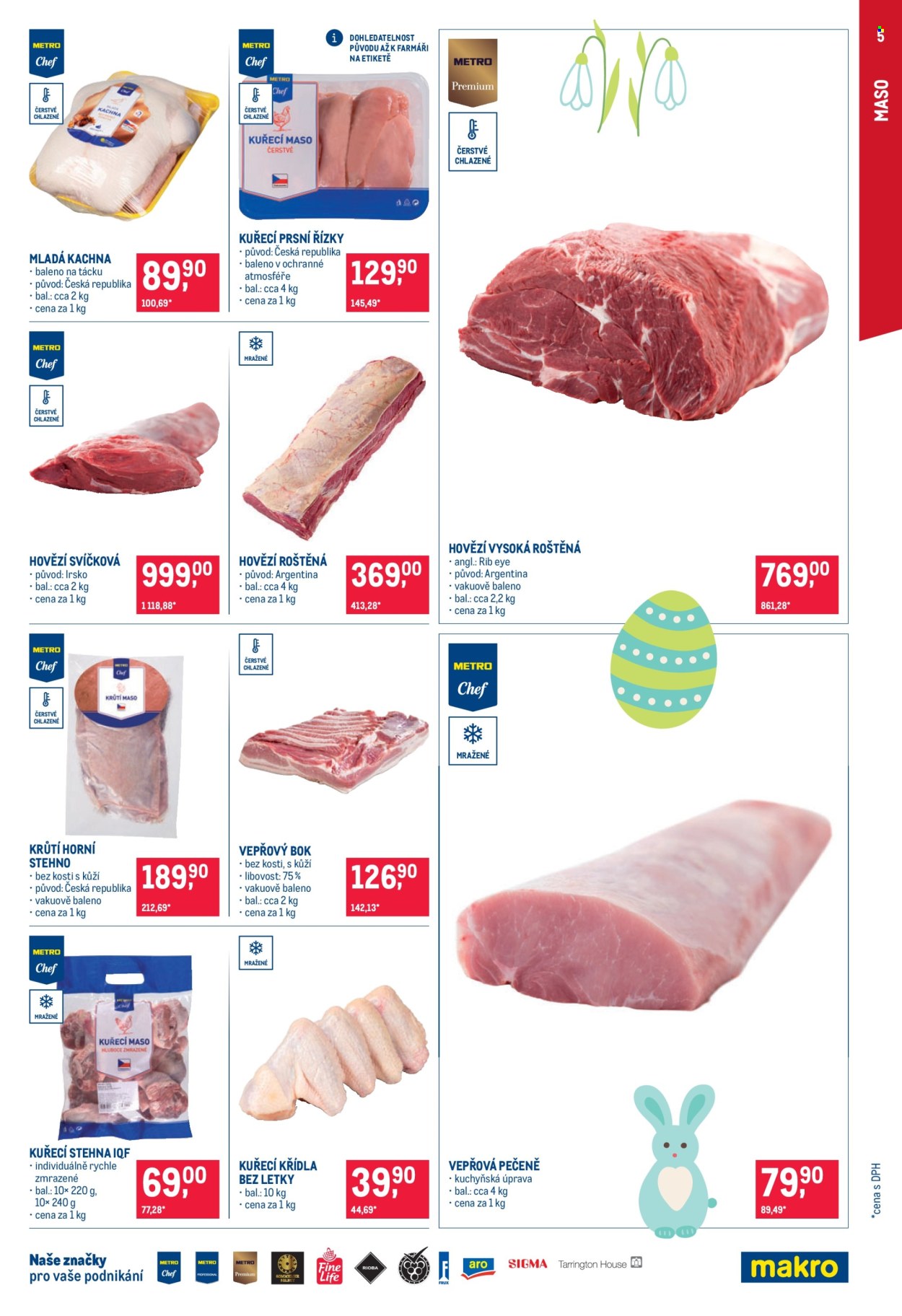 Leták MAKRO - 25.3.2026 - 7.4.2026. Strana 5