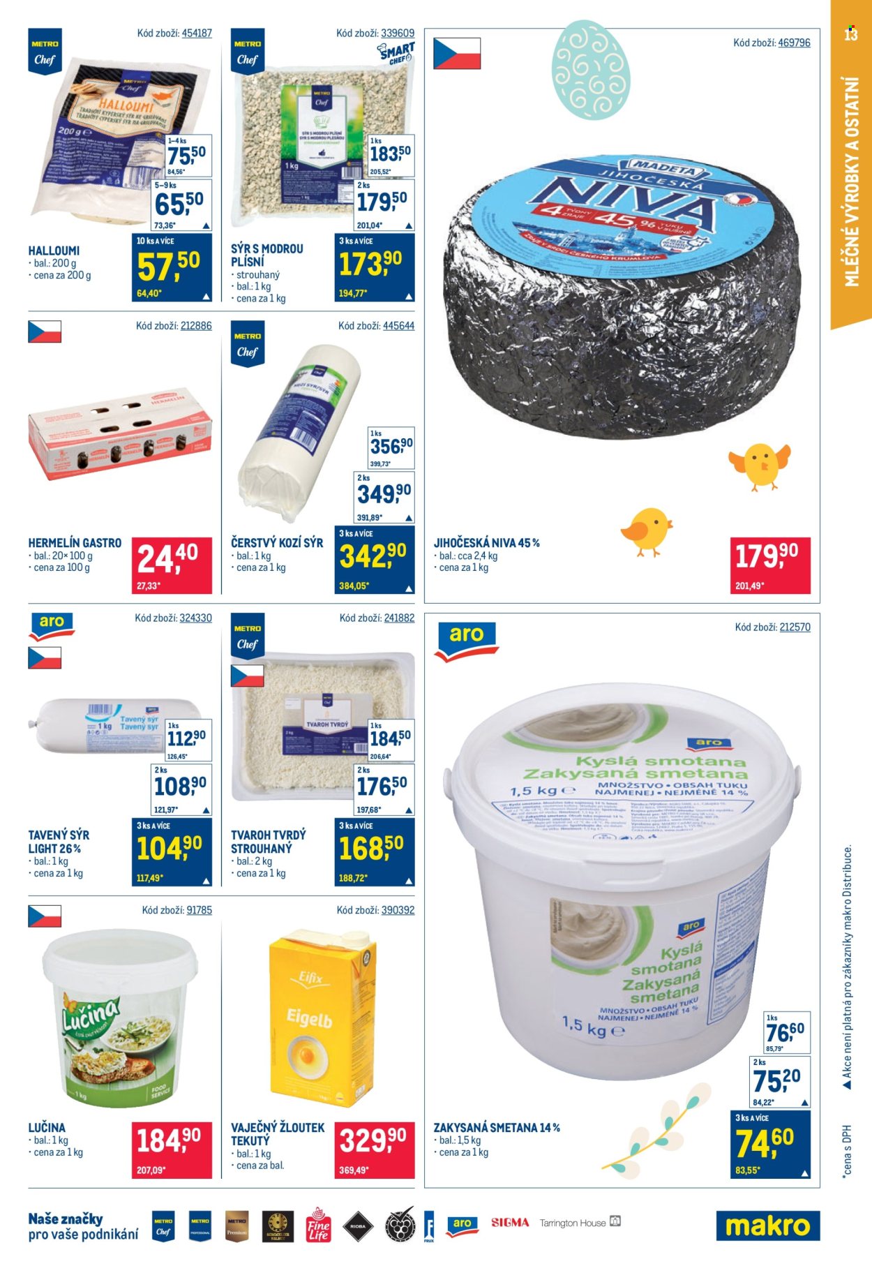 Leták MAKRO - 25.3.2026 - 7.4.2026. Strana 13