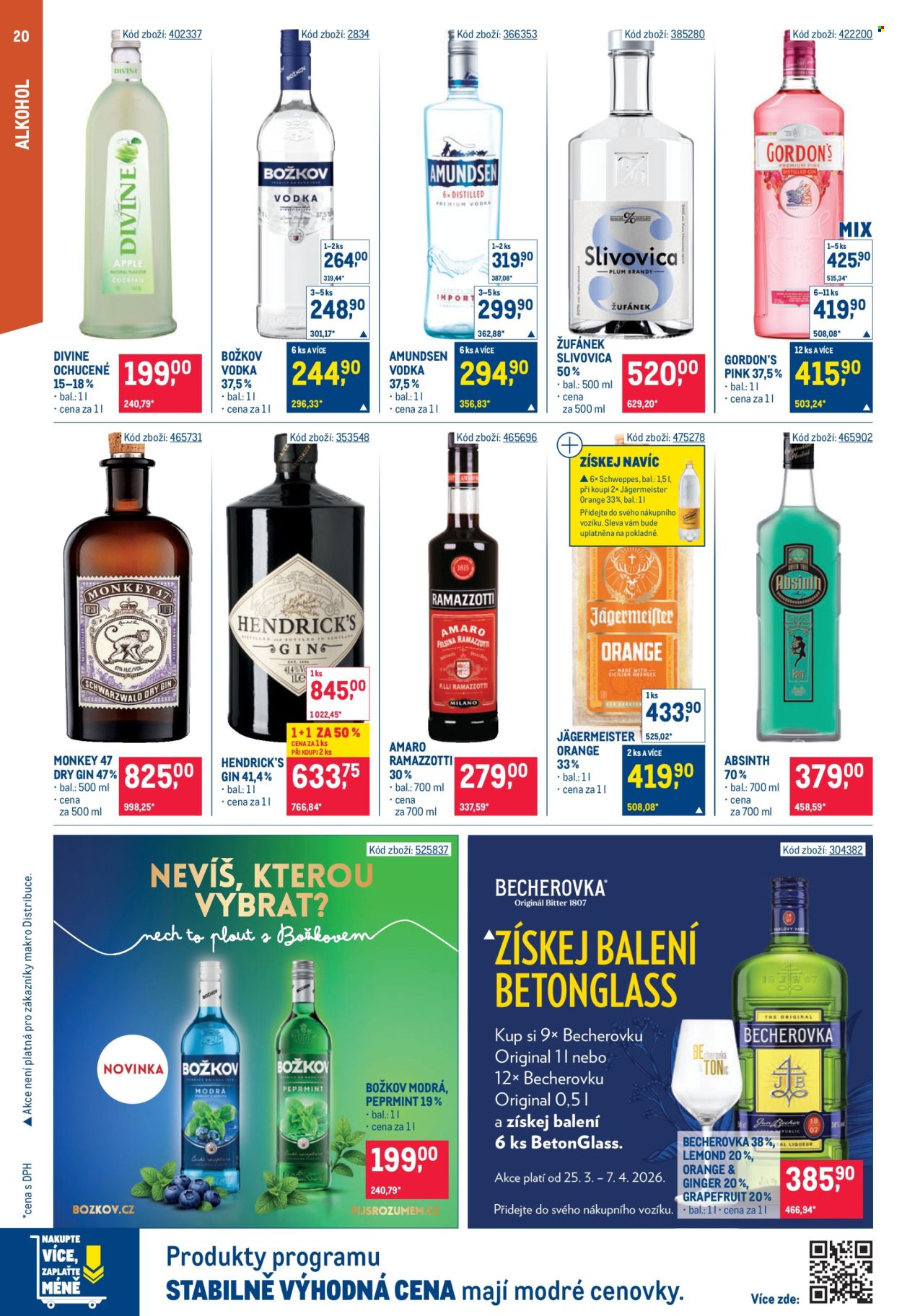 Leták MAKRO - 25.3.2026 - 7.4.2026. Strana 20