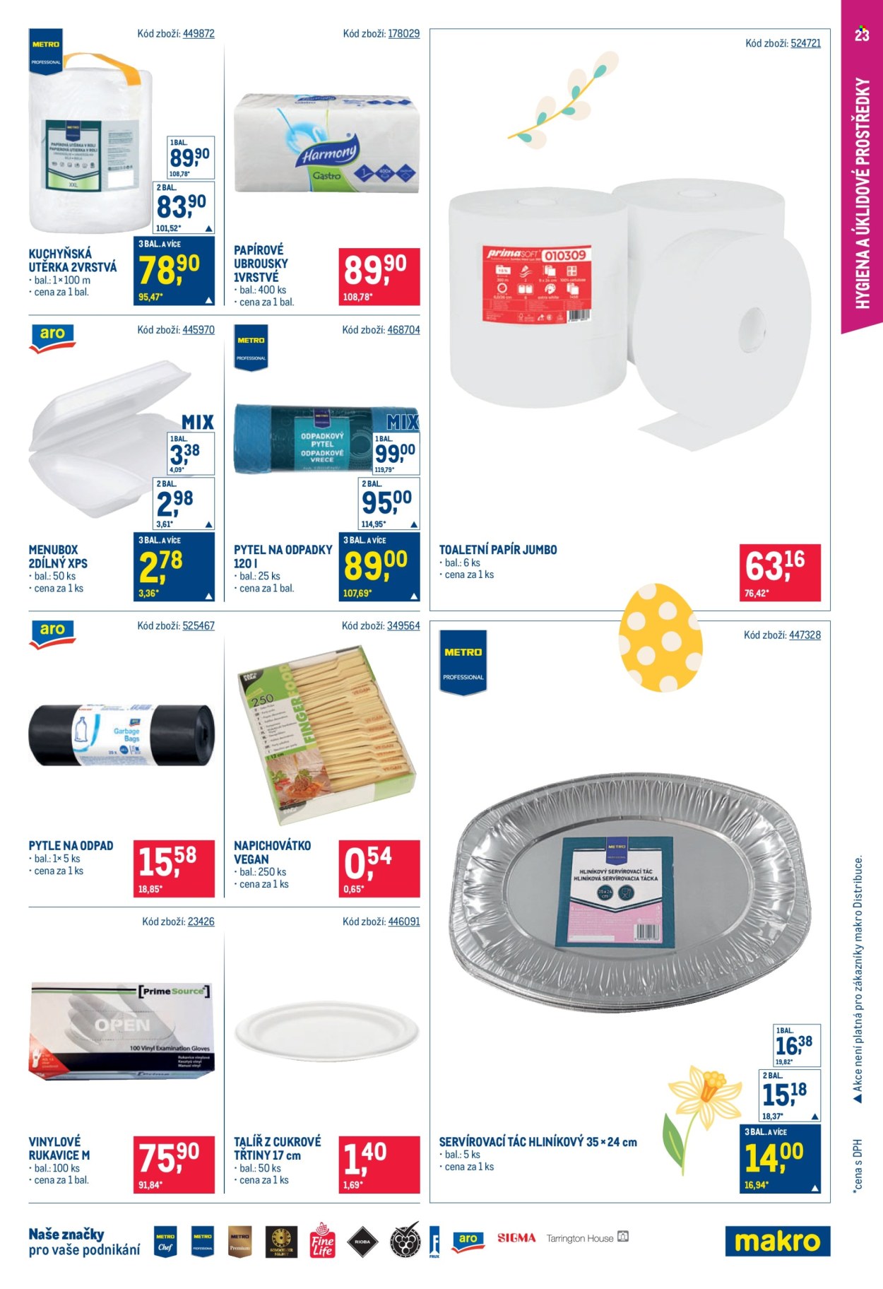 Leták MAKRO - 25.3.2026 - 7.4.2026. Strana 23