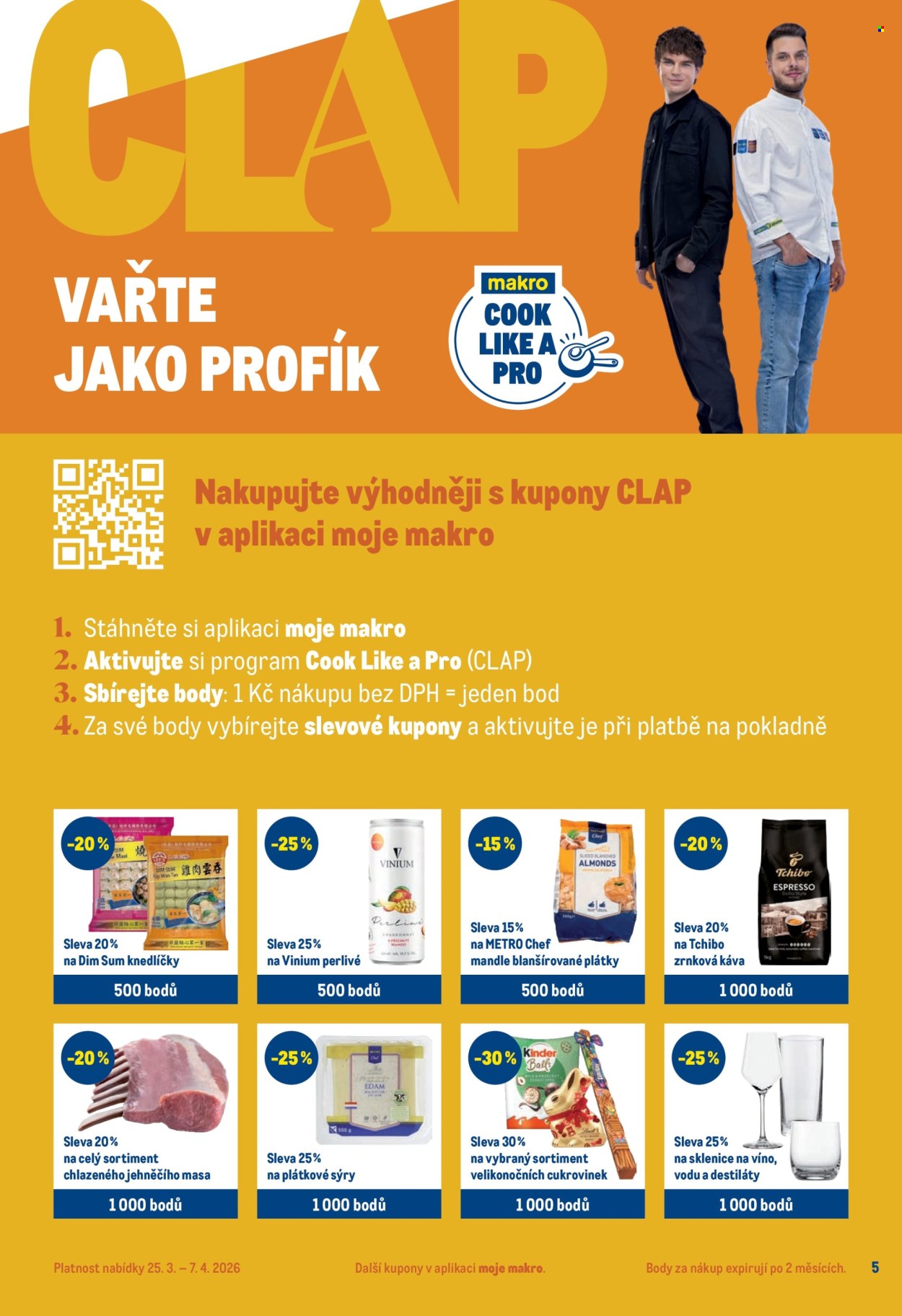 Leták MAKRO - 25.3.2026 - 7.4.2026. Strana 5