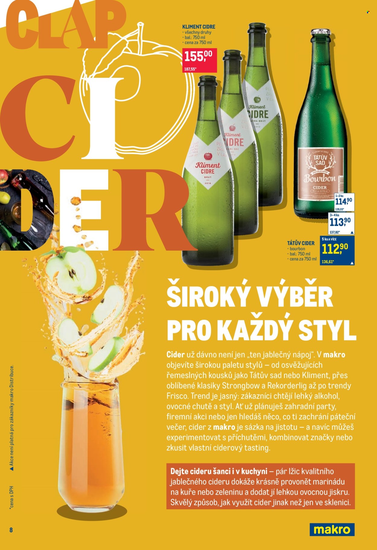 Leták MAKRO - 25.3.2026 - 7.4.2026. Strana 8