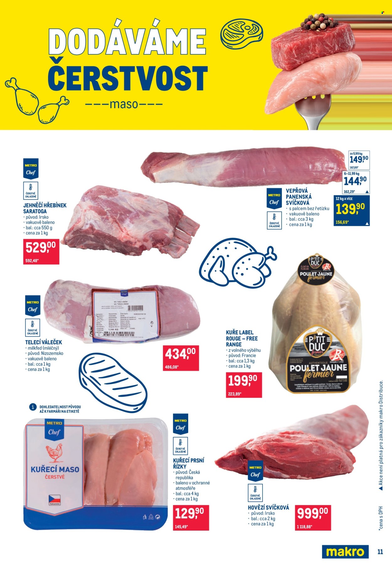 Leták MAKRO - 25.3.2026 - 7.4.2026. Strana 11