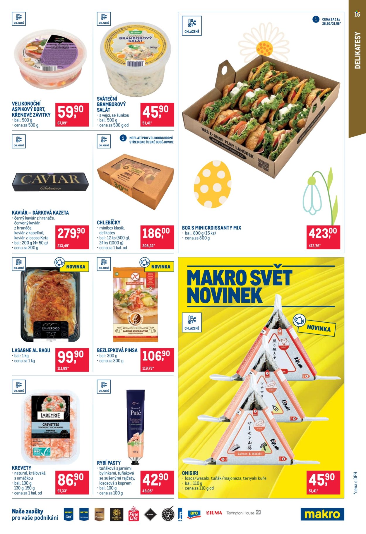 Leták MAKRO - 25.3.2026 - 7.4.2026. Strana 15