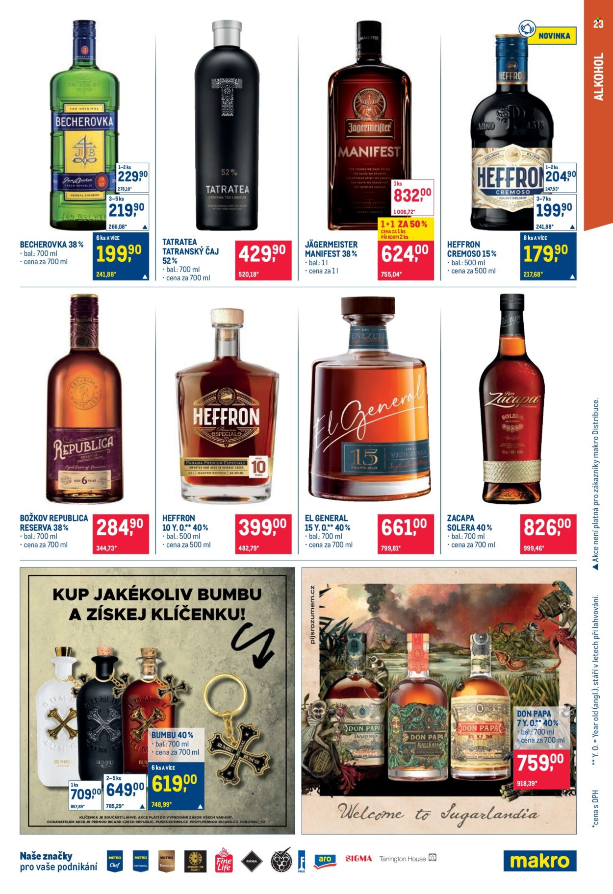 Leták MAKRO - 25.3.2026 - 7.4.2026. Strana 23