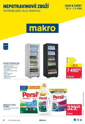 Leták MAKRO - 25.3.2026 - 7.4.2026.