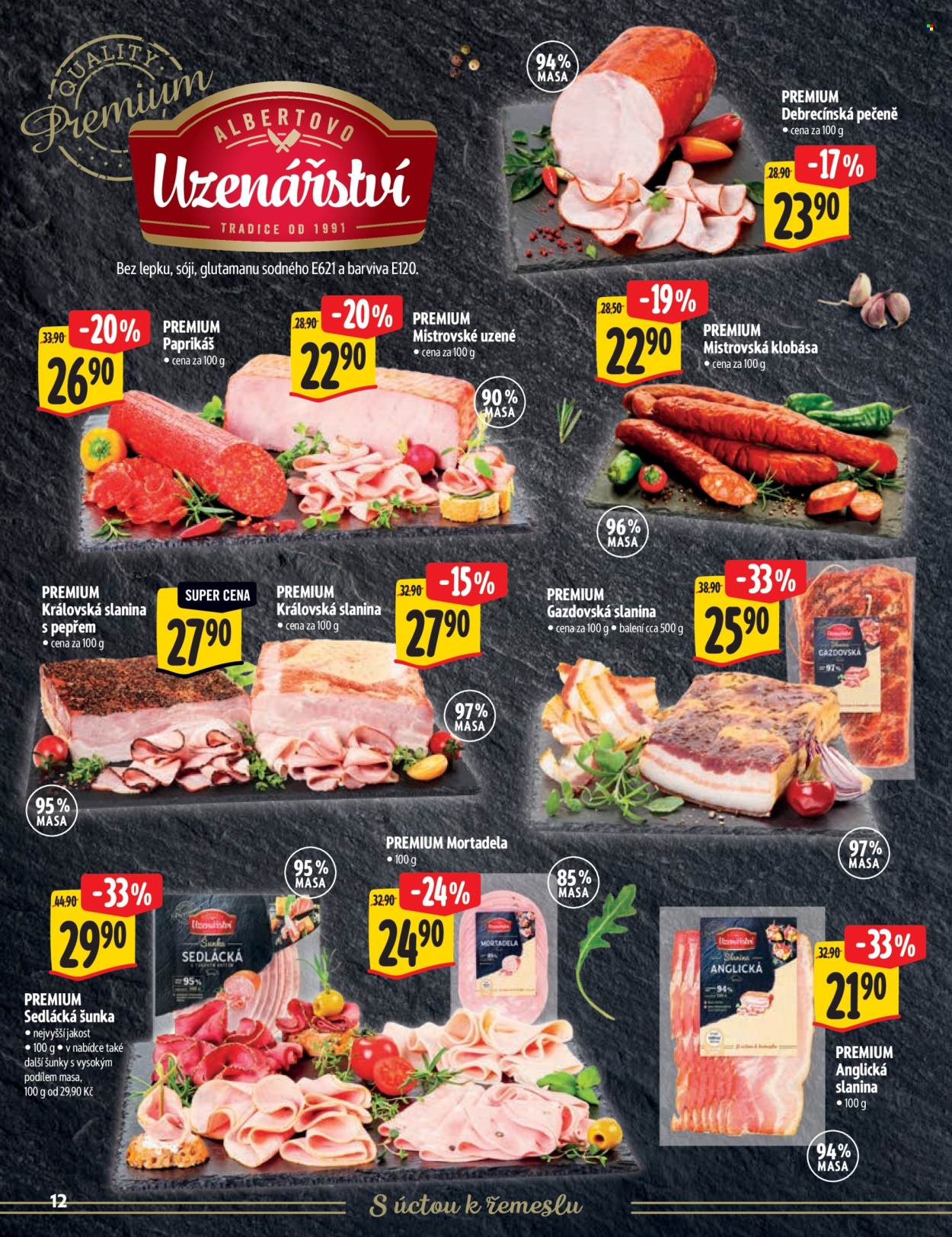 Leták Albert Hypermarket - 25.3.2026 - 5.4.2026. Strana 12