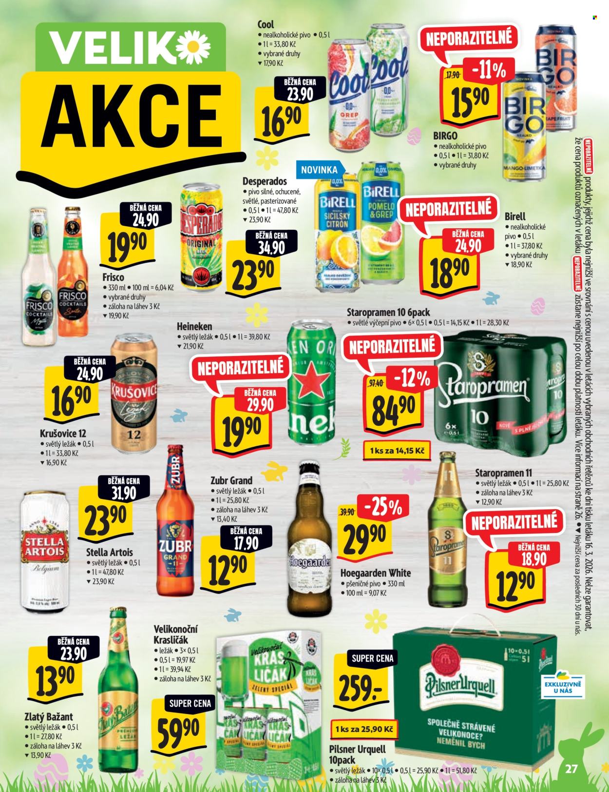 Leták Albert Hypermarket - 25.3.2026 - 5.4.2026. Strana 27