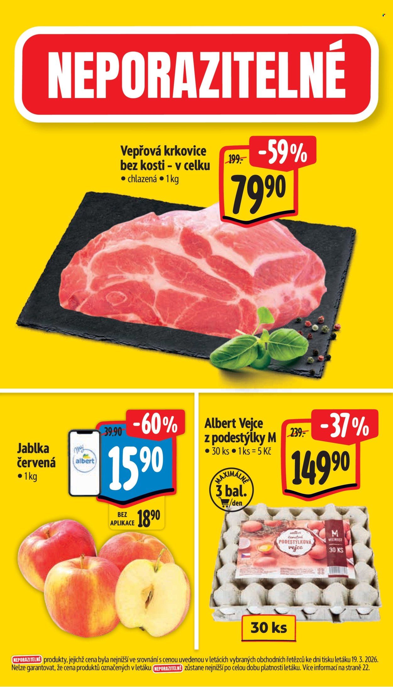 Leták Albert Supermarket - 25.3.2026 - 31.3.2026. Strana 3