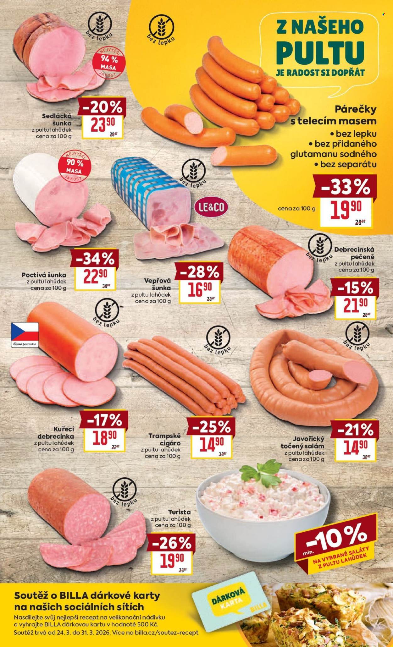 Leták BILLA - 25.3.2026 - 31.3.2026. Strana 9