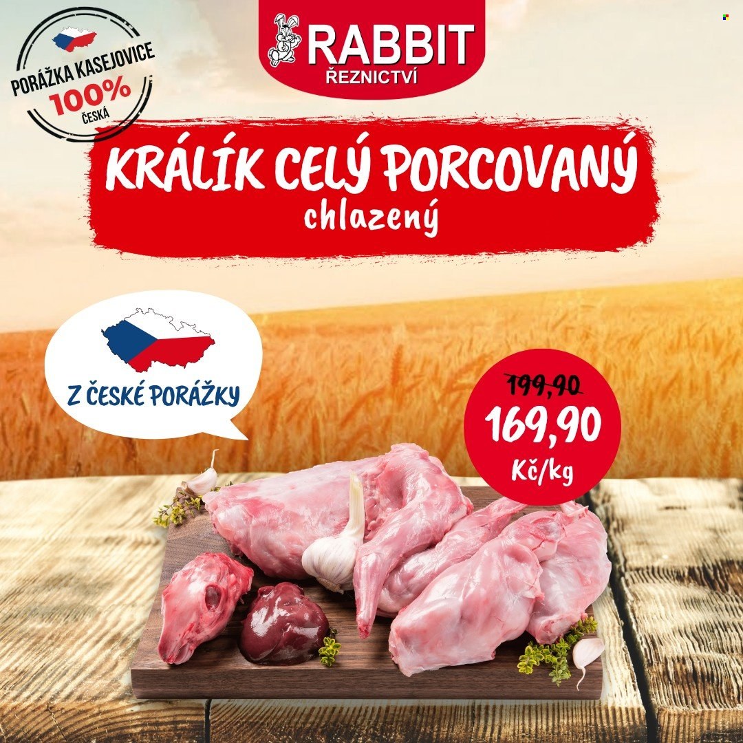 Leták RABBIT řeznictví - 24.3.2026 - 29.3.2026. Strana 3