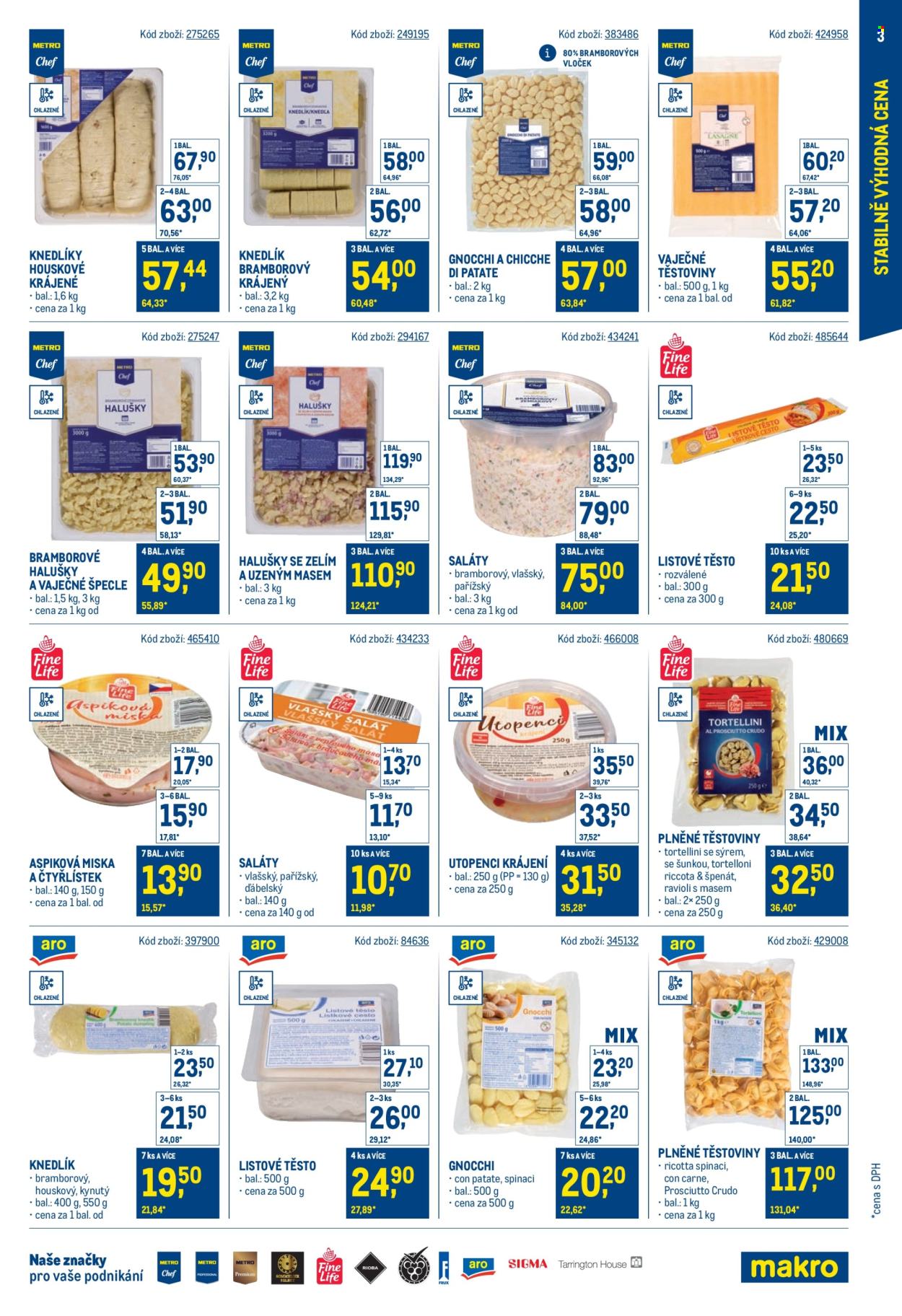 Leták MAKRO. Strana 3