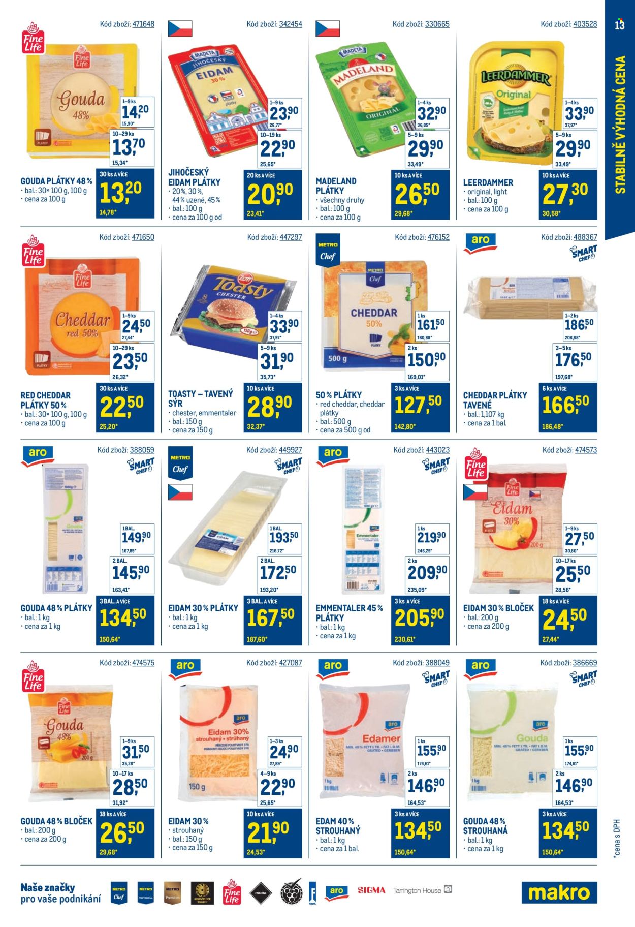 Leták MAKRO. Strana 13