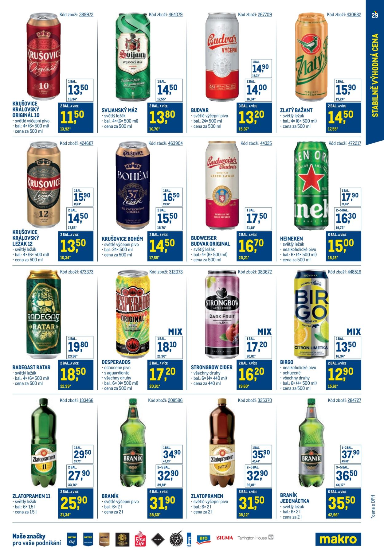 Leták MAKRO. Strana 29