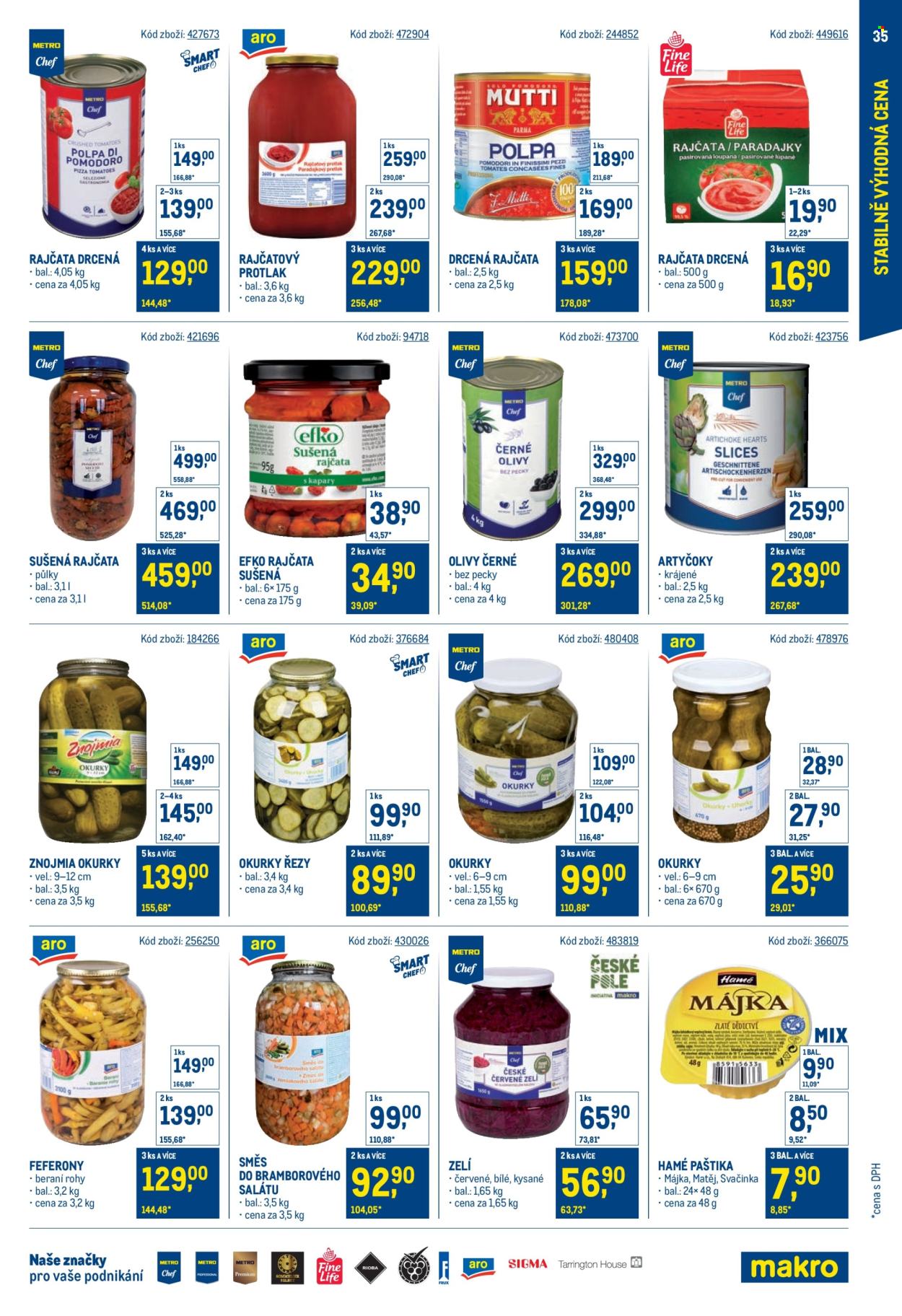 Leták MAKRO. Strana 35