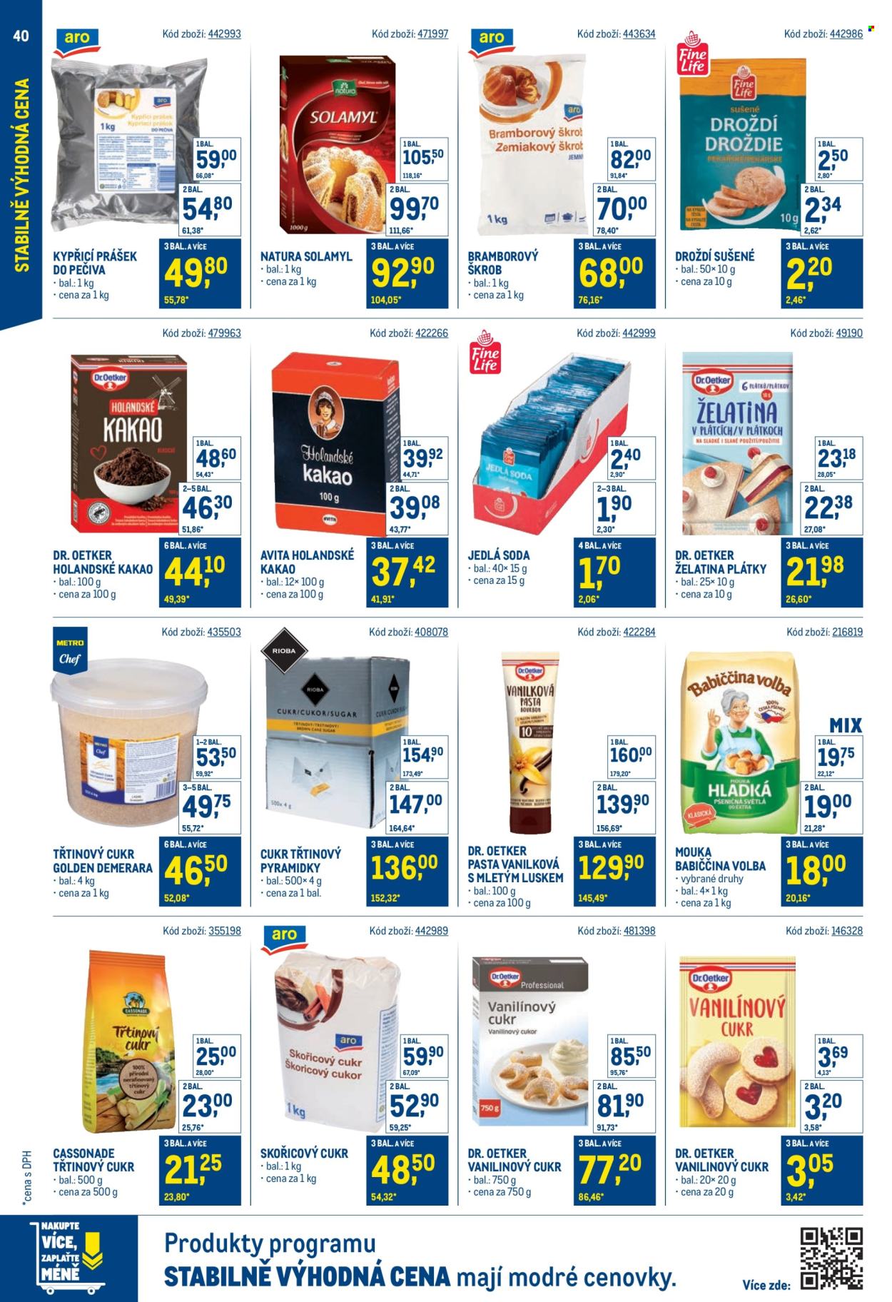 Leták MAKRO. Strana 40