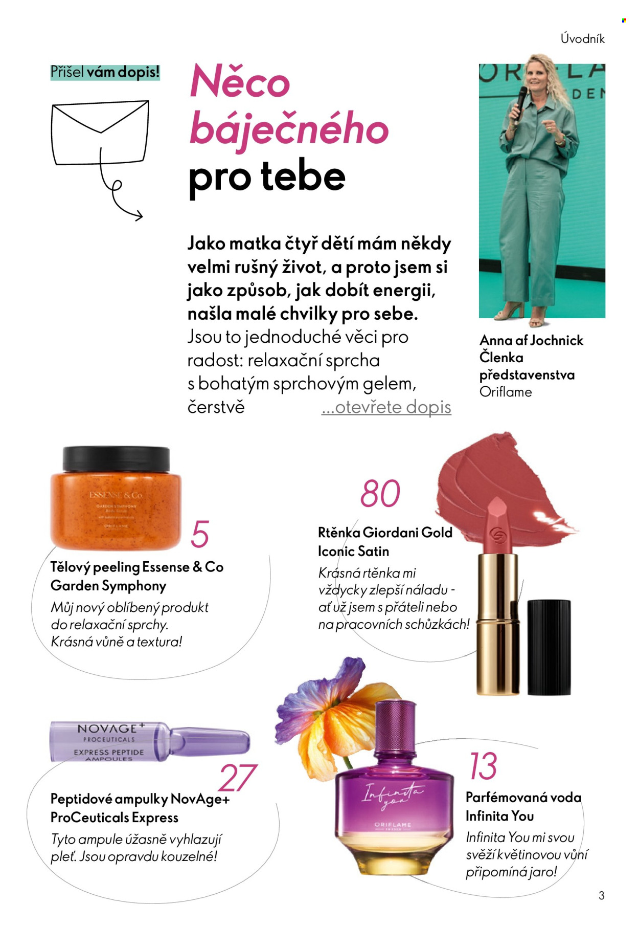 Leták ORIFLAME - 25.3.2026 - 14.4.2026. Strana 3