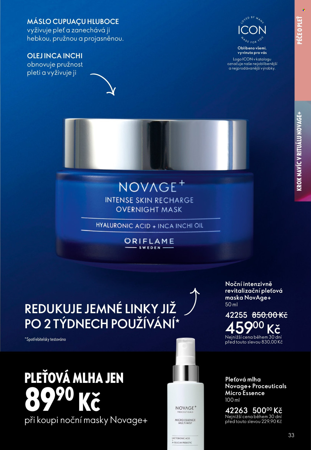 Leták ORIFLAME - 25.3.2026 - 14.4.2026. Strana 33