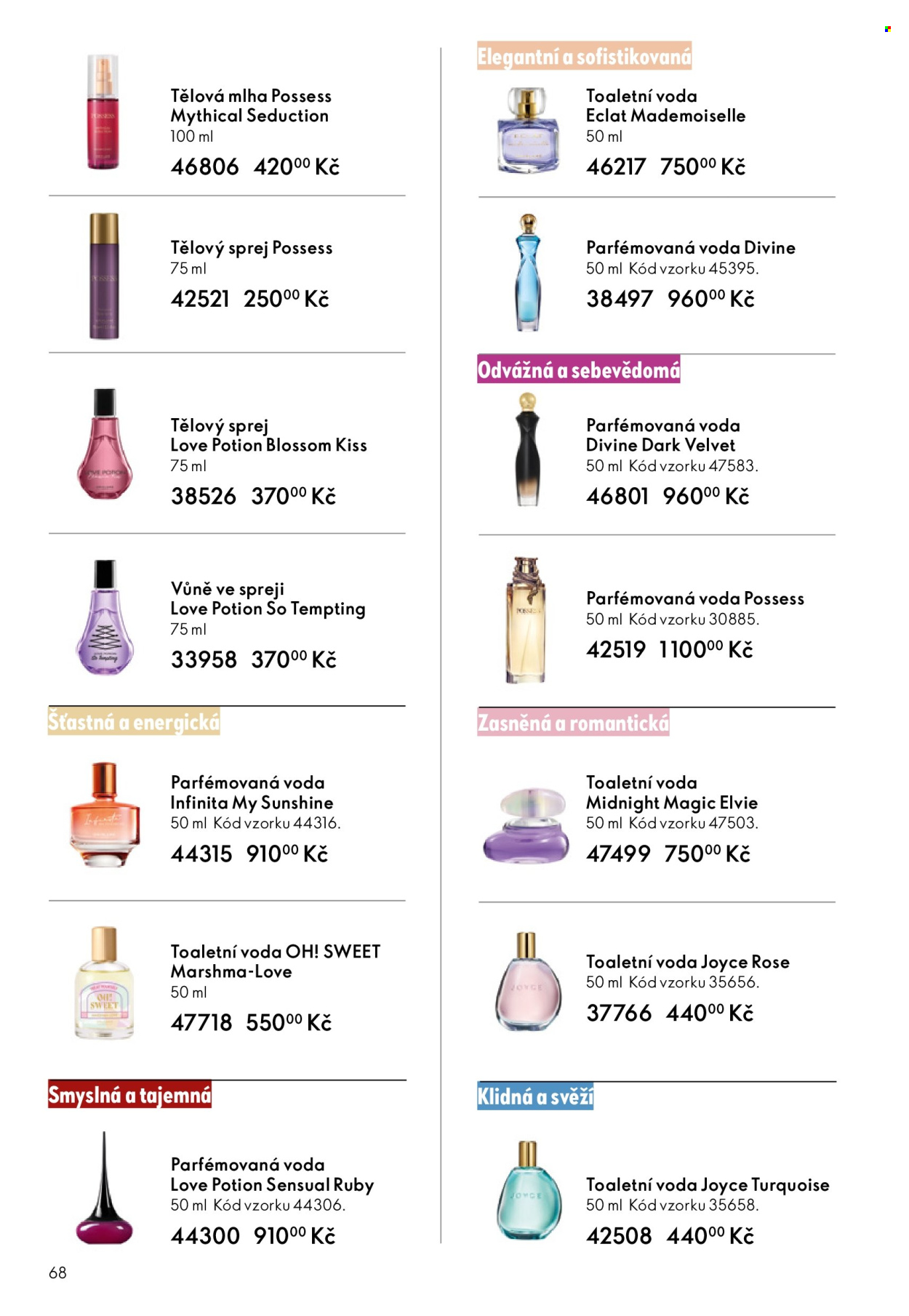 Leták ORIFLAME - 25.3.2026 - 14.4.2026. Strana 68