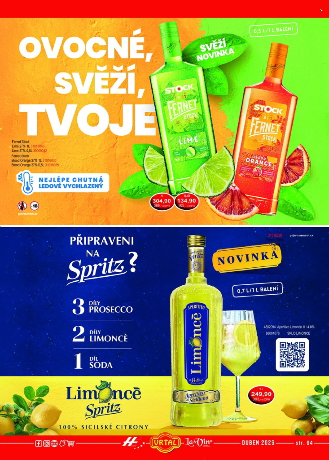 Leták Vrtal - 1.4.2026 - 30.4.2026. Strana 4