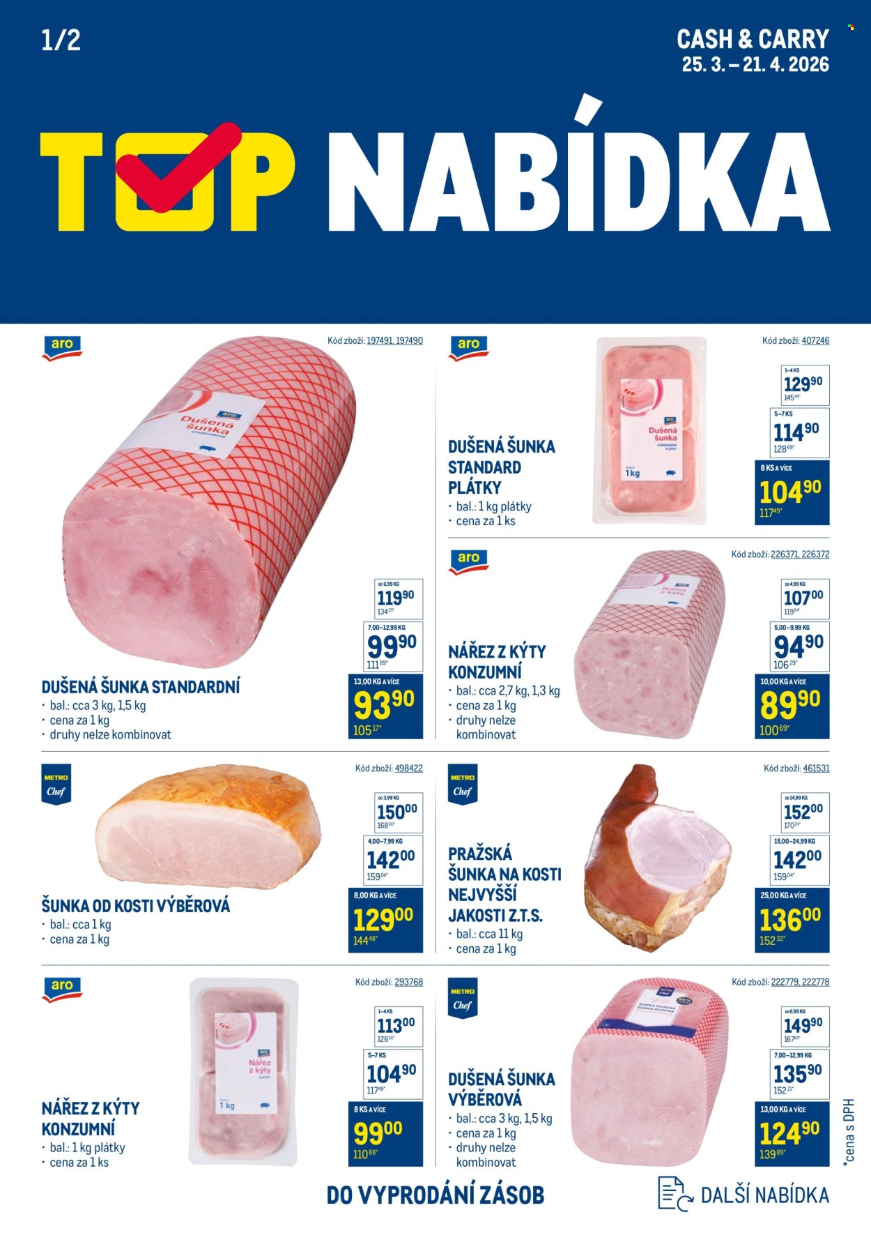 Leták MAKRO - 25.3.2026 - 21.4.2026. Strana 1