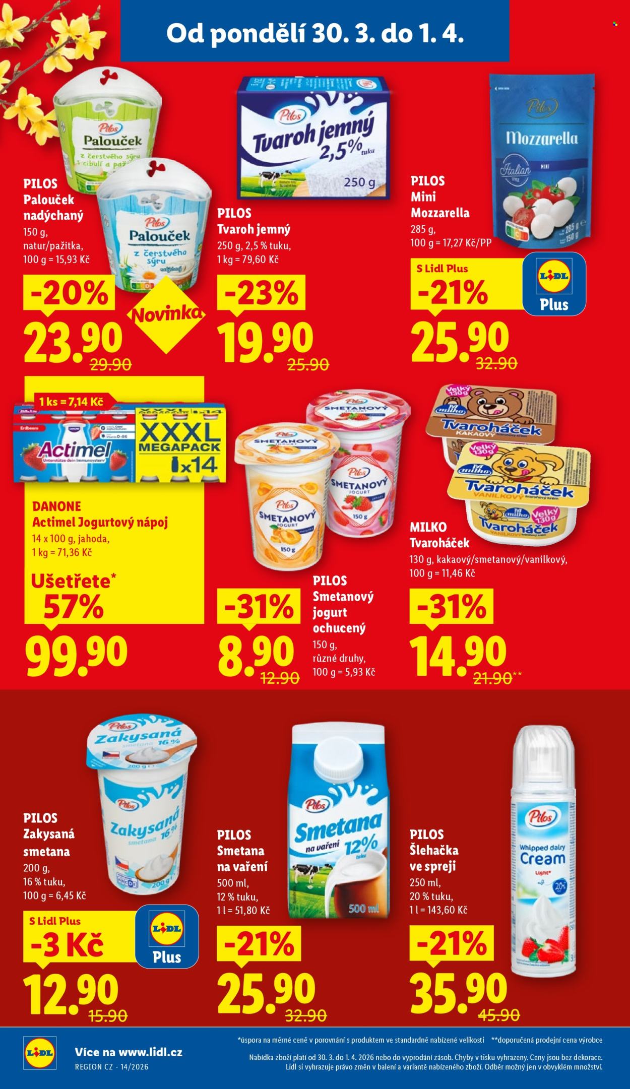 Leták Lidl - 30.3.2026 - 1.4.2026. Strana 20