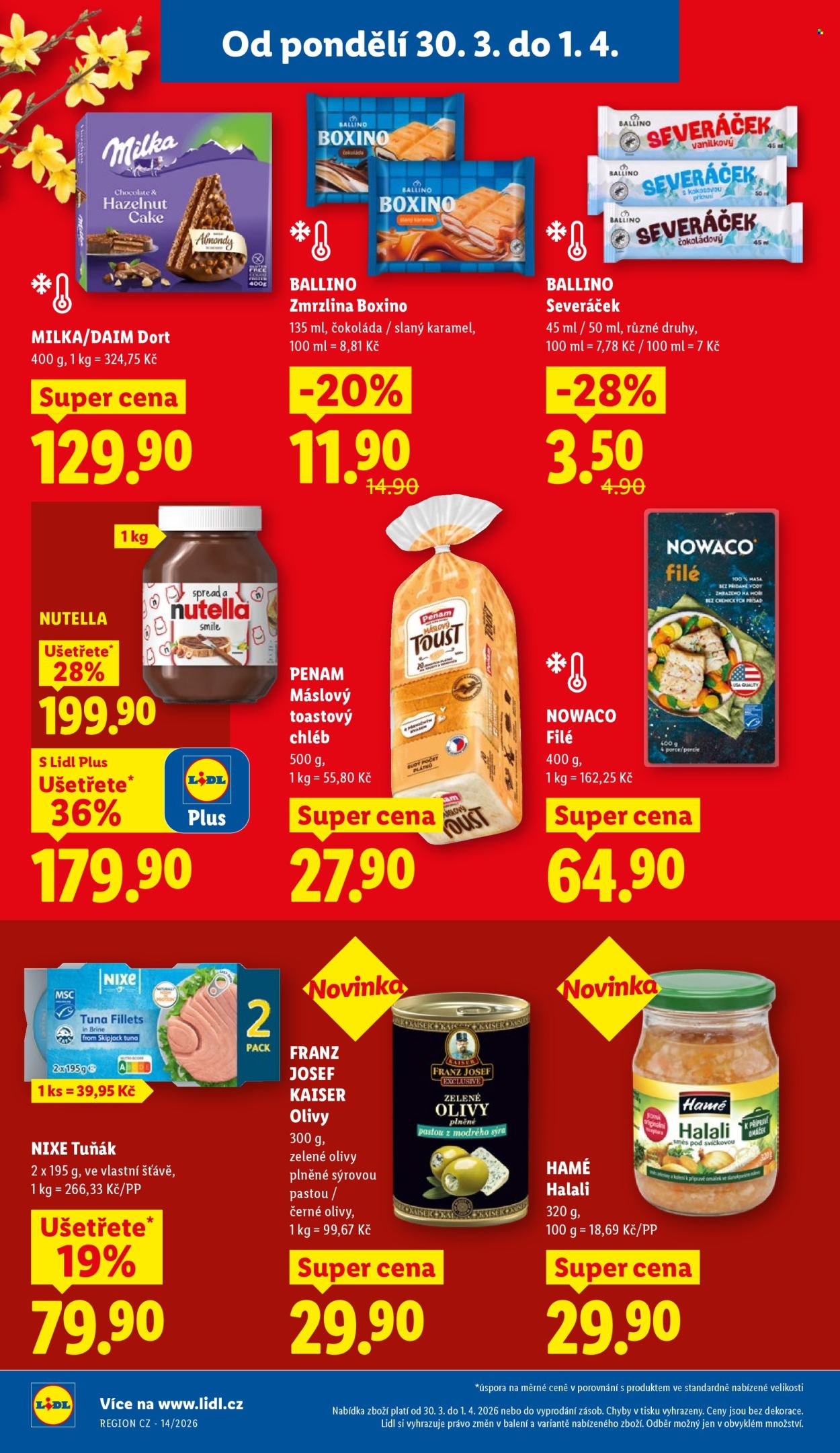 Leták Lidl - 30.3.2026 - 1.4.2026. Strana 22