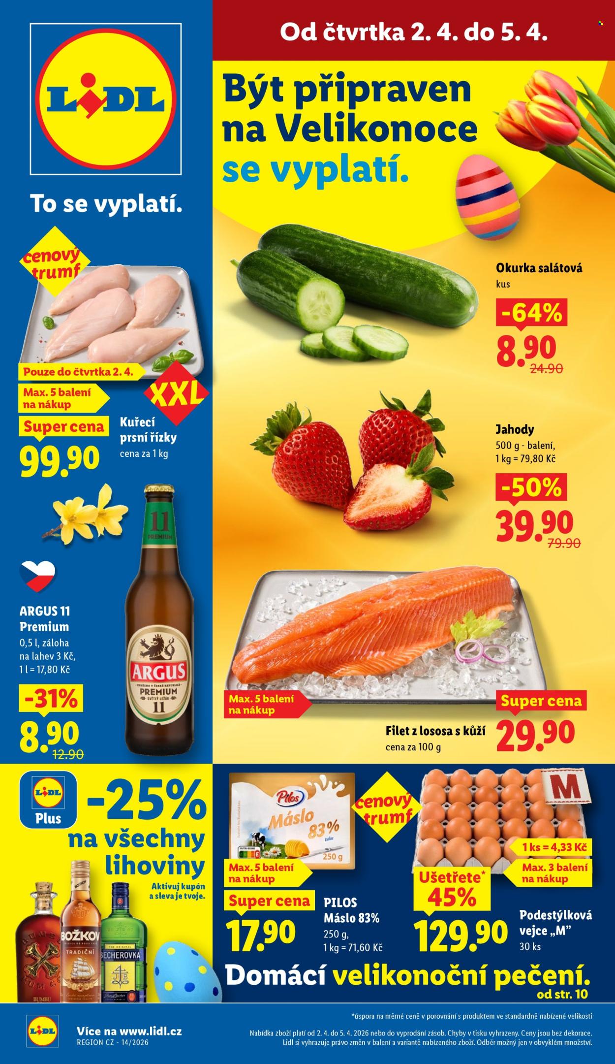 Leták Lidl - 2.4.2026 - 5.4.2026. Strana 1
