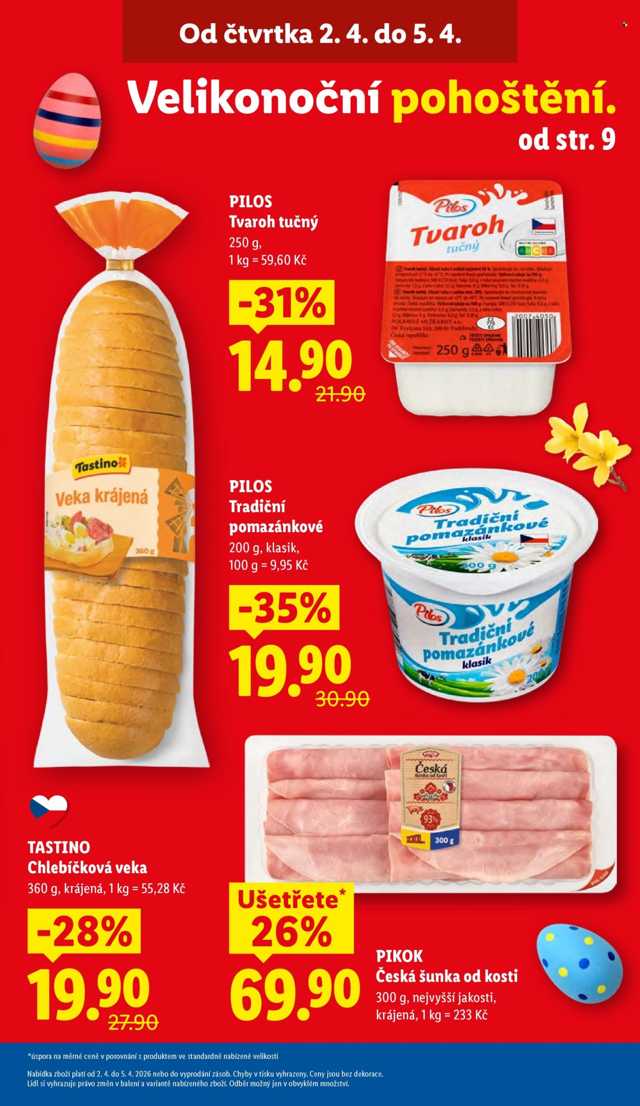 Leták Lidl - 2.4.2026 - 5.4.2026. Strana 3