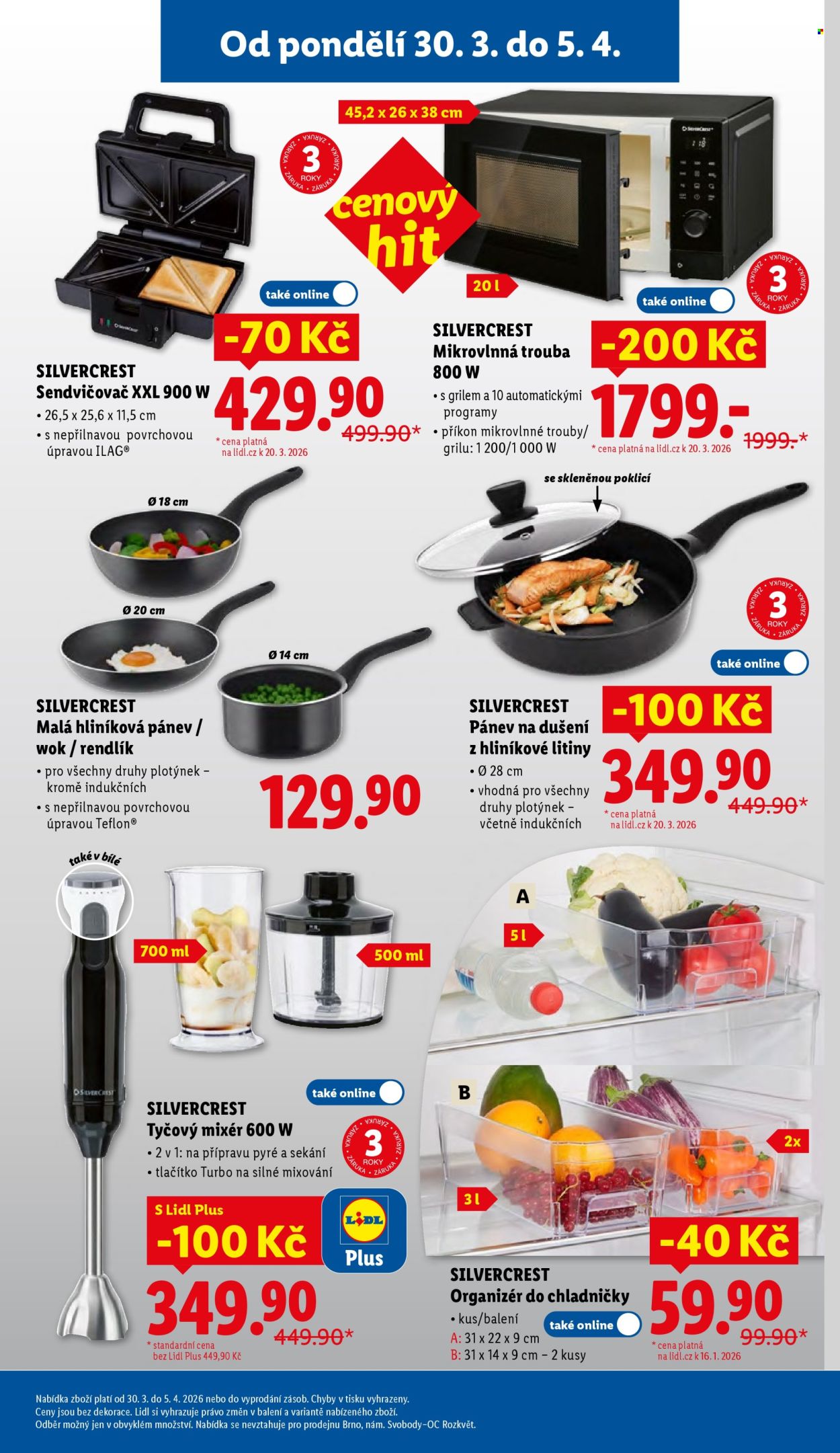 Leták Lidl - 30.3.2026 - 5.4.2026. Strana 3