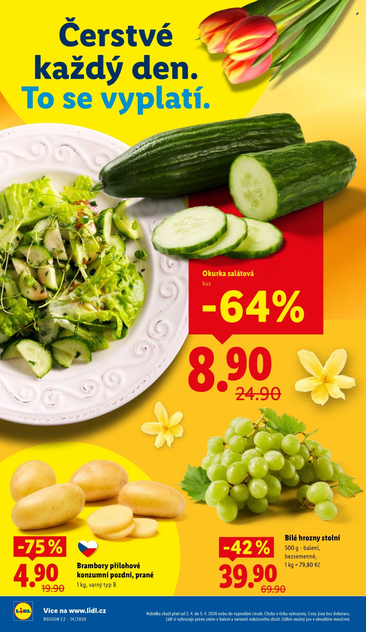 Leták Lidl - 2.4.2026 - 5.4.2026. Strana 8