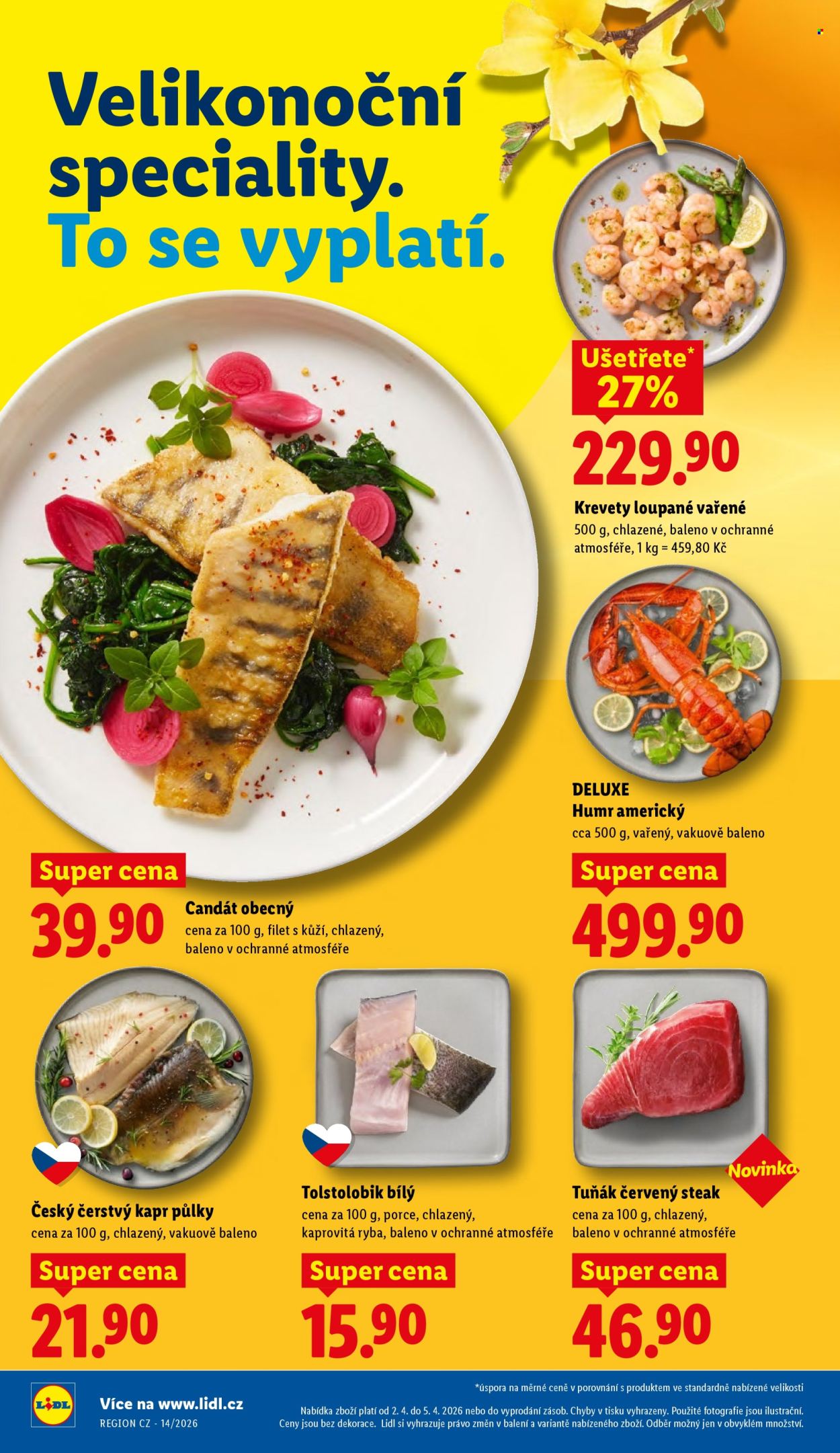 Leták Lidl - 2.4.2026 - 5.4.2026. Strana 10