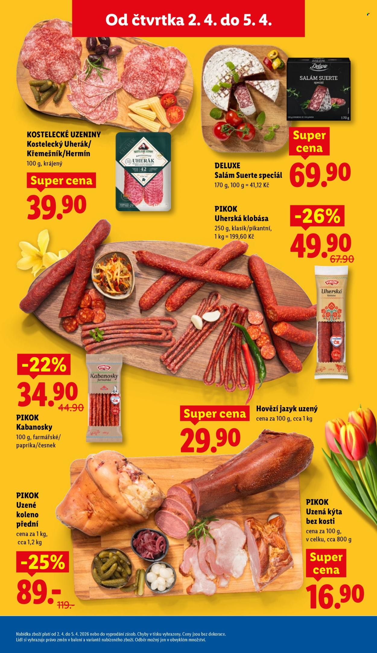 Leták Lidl - 2.4.2026 - 5.4.2026. Strana 15