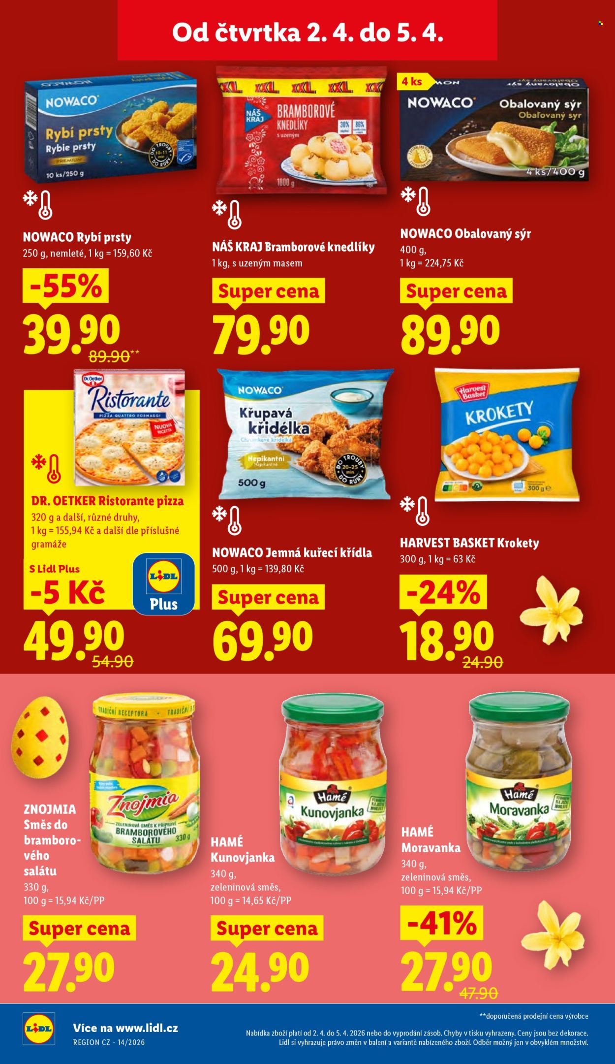 Leták Lidl - 2.4.2026 - 5.4.2026. Strana 20