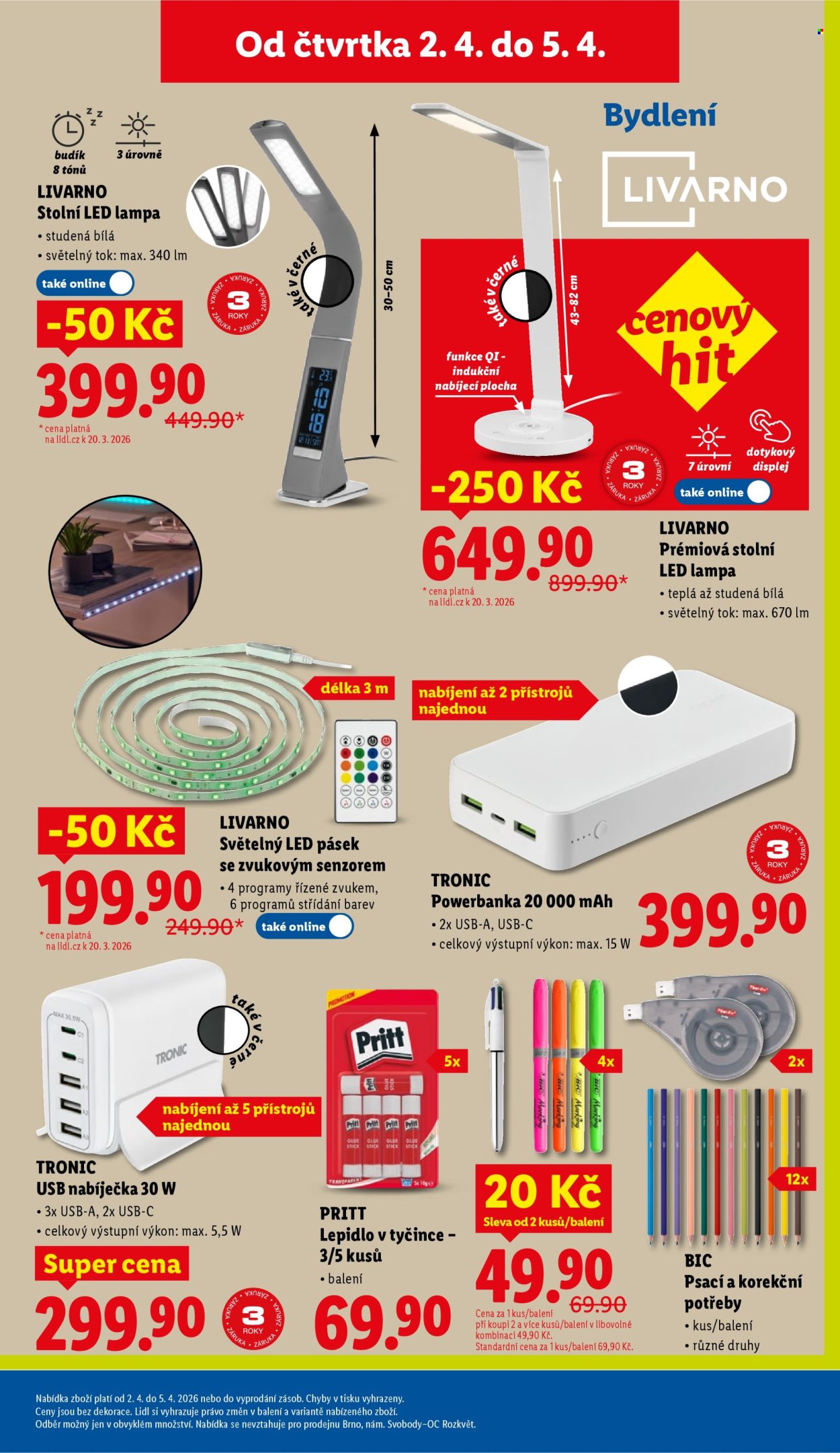 Leták Lidl - 30.3.2026 - 5.4.2026. Strana 21