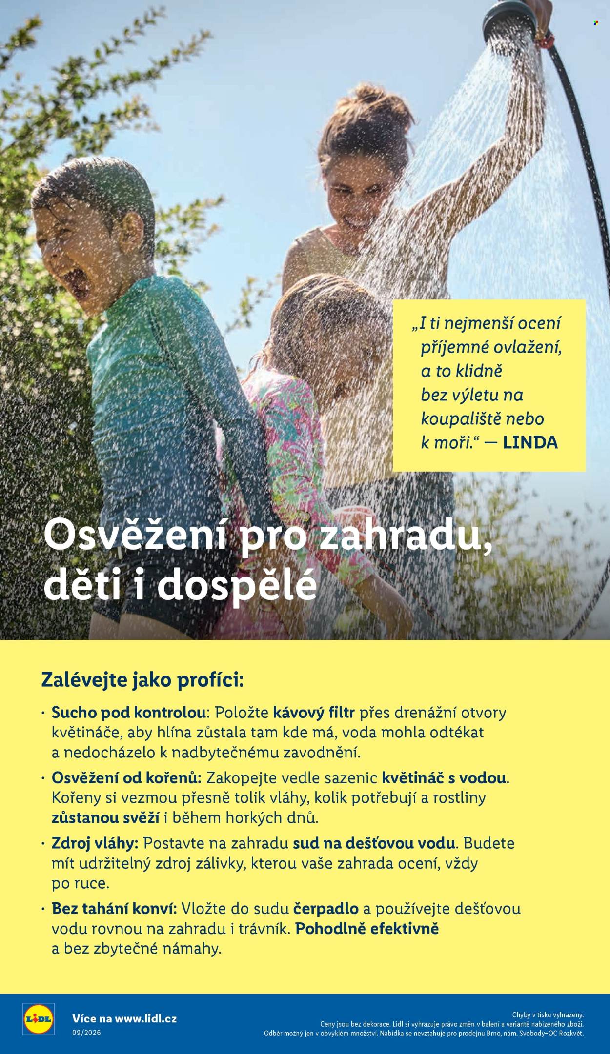 Leták Lidl. Strana 2